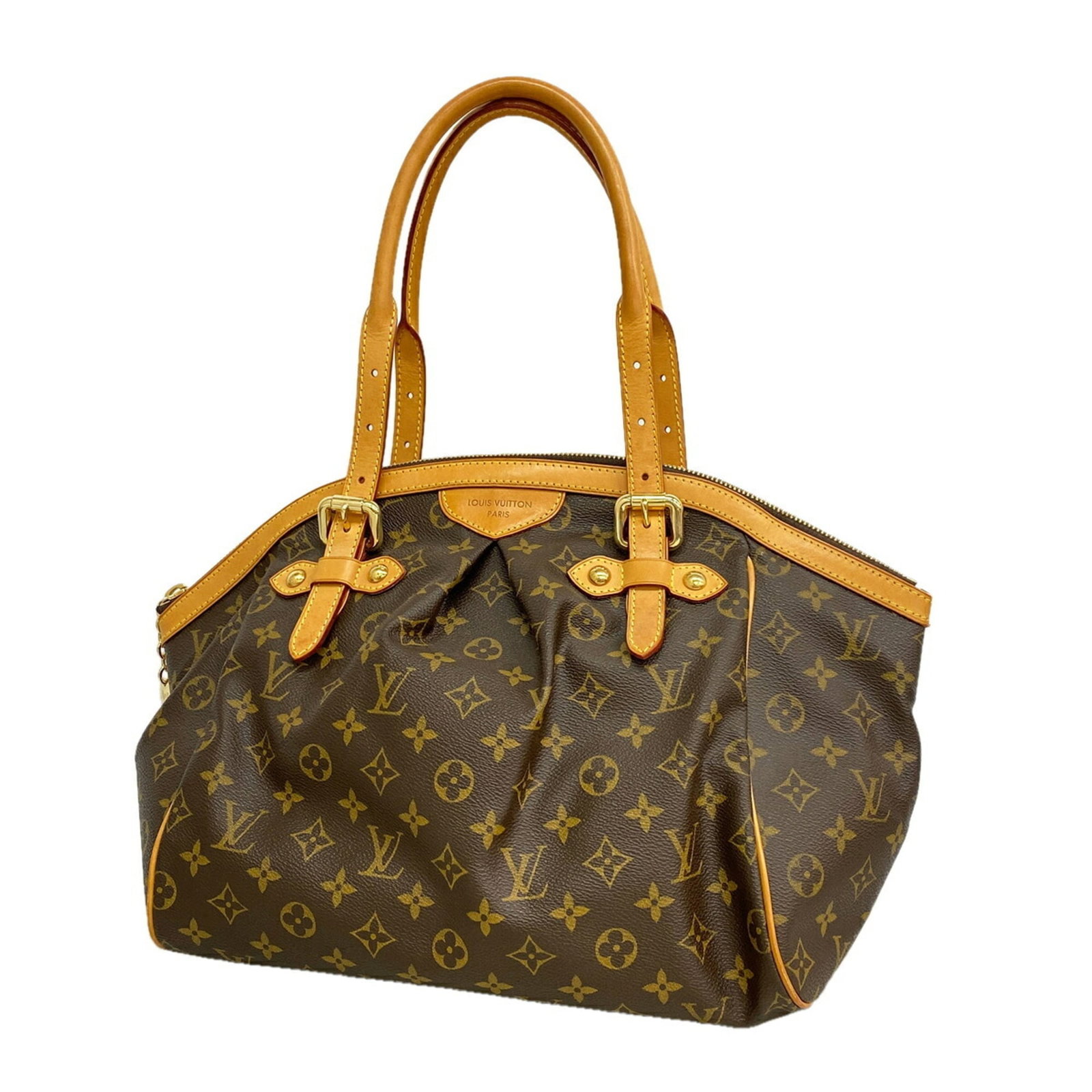 Handbag Louis Vuitton: Handbag Louis Vuitton Brown Louis Vuitton Handbag with Classic Design. This 28cm x 32cm x 17cm handbag features the iconic Louis Vuitton style, perfect for everyday use. With its timeless design and