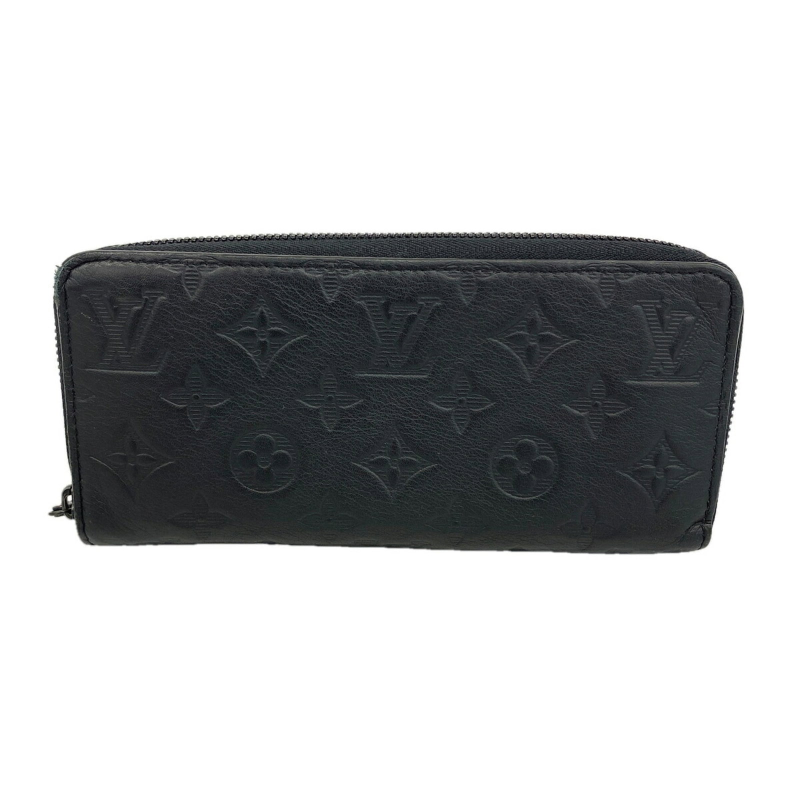 Long Wallet Louis Vuitton Bi Fold: Long Wallet Louis Vuitton Bi Fold Black Louis Vuitton long wallet with a sleek bi-fold design, measuring 9.5cm x 20cm x 2.5cm. This stylish accessory features a classic black color and a durable