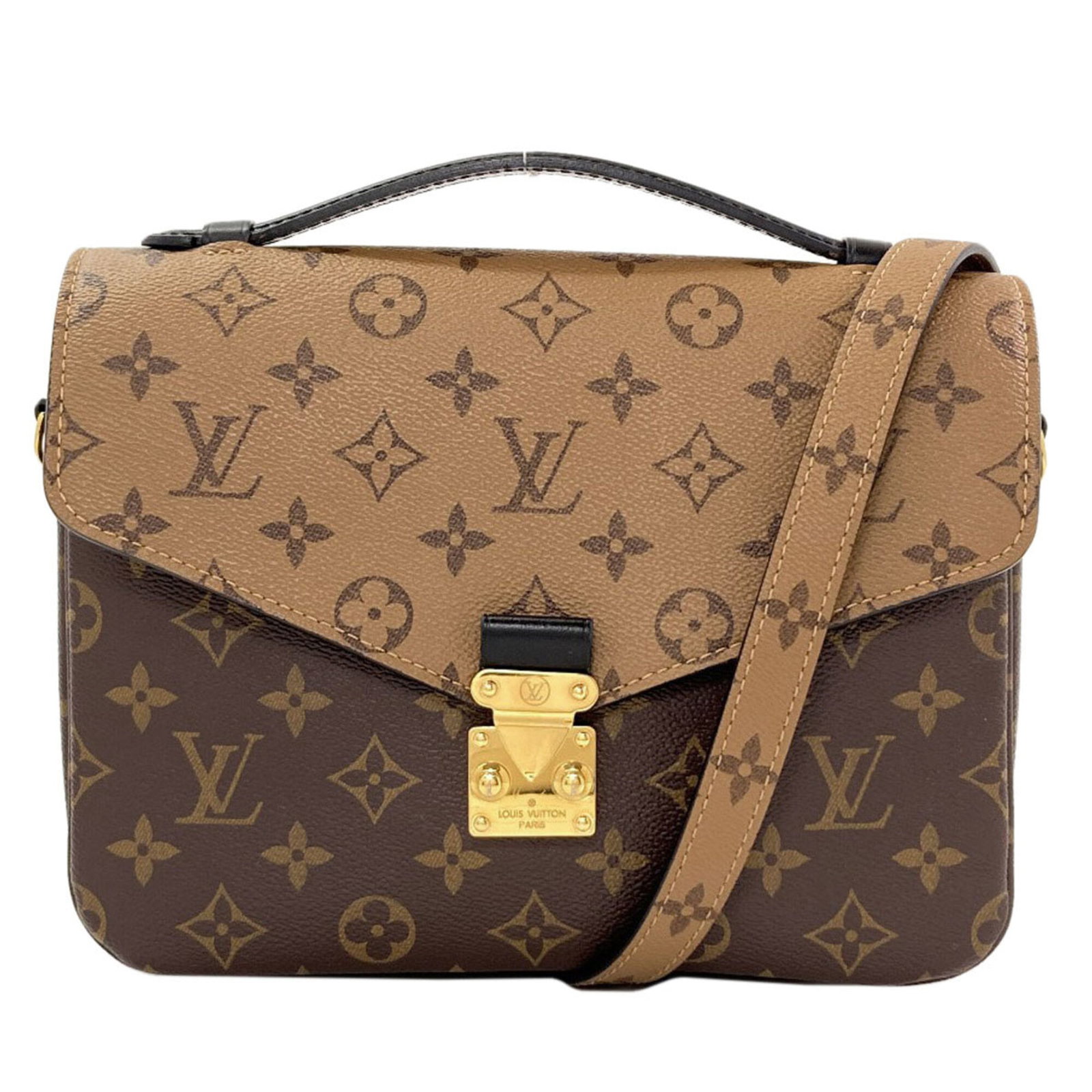 Louis Vuitton Handbag Monogram Reverse: Louis Vuitton Handbag Monogram Reverse Monogram Reverse Louis Vuitton Handbag - A stylish and versatile accessory, this handbag features the iconic Monogram Reverse pattern in a bold and eye-catching 