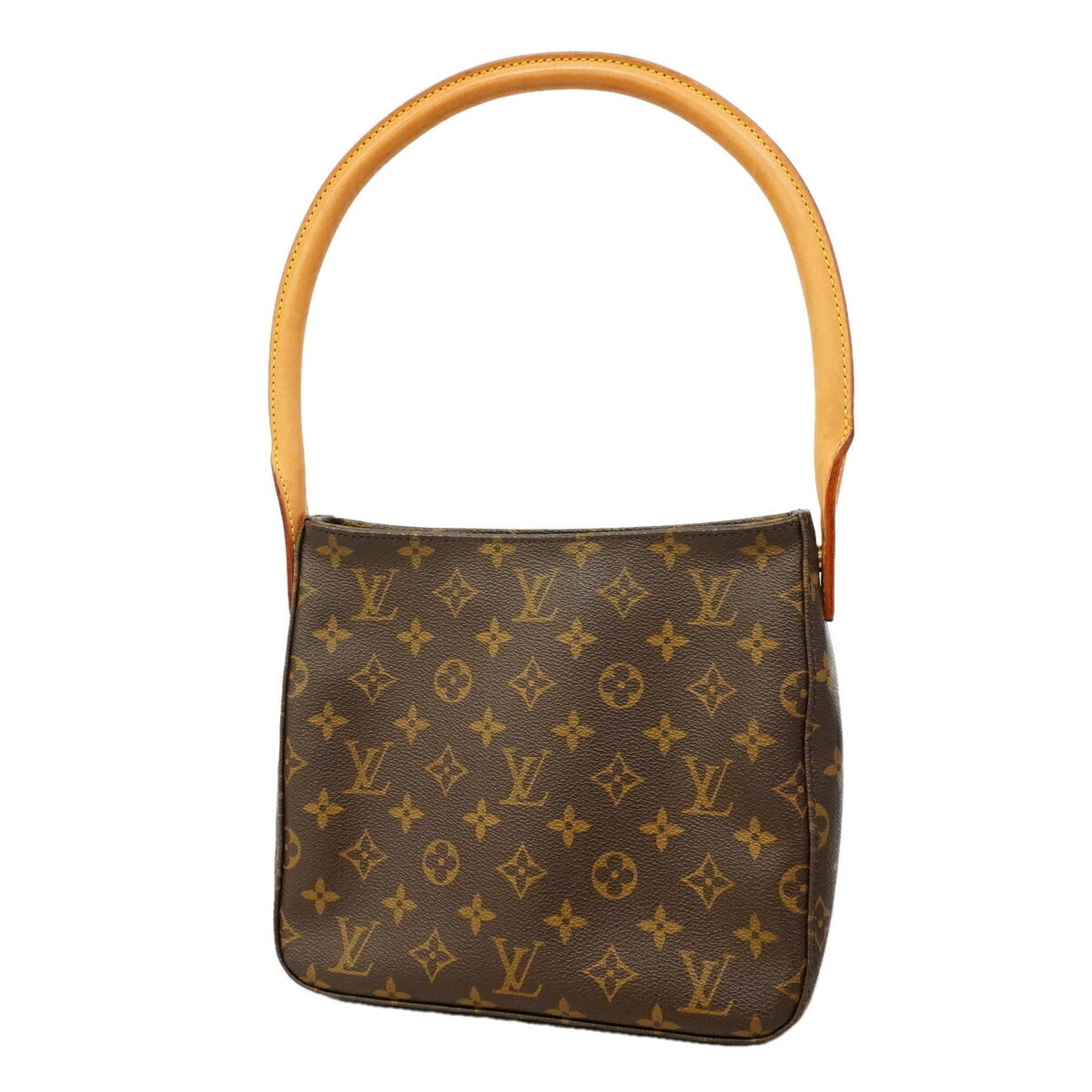 Shoulder Bag by Louis Vuitton: Shoulder Bag by Louis Vuitton Brown Louis Vuitton shoulder bag with classic design, measuring 21cm x 24cm x 10cm. This stylish bag features a timeless combination of functionality and sophistication,