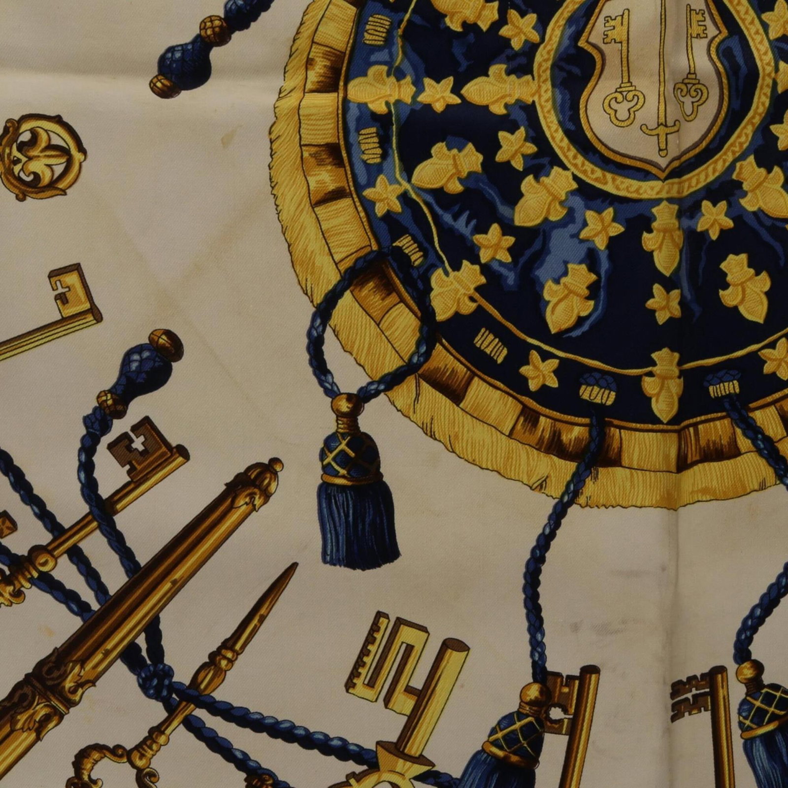 Silk Hermes Scarf - 4