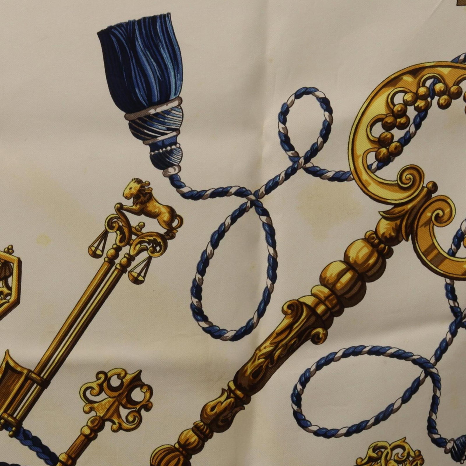 Silk Hermes Scarf - 8