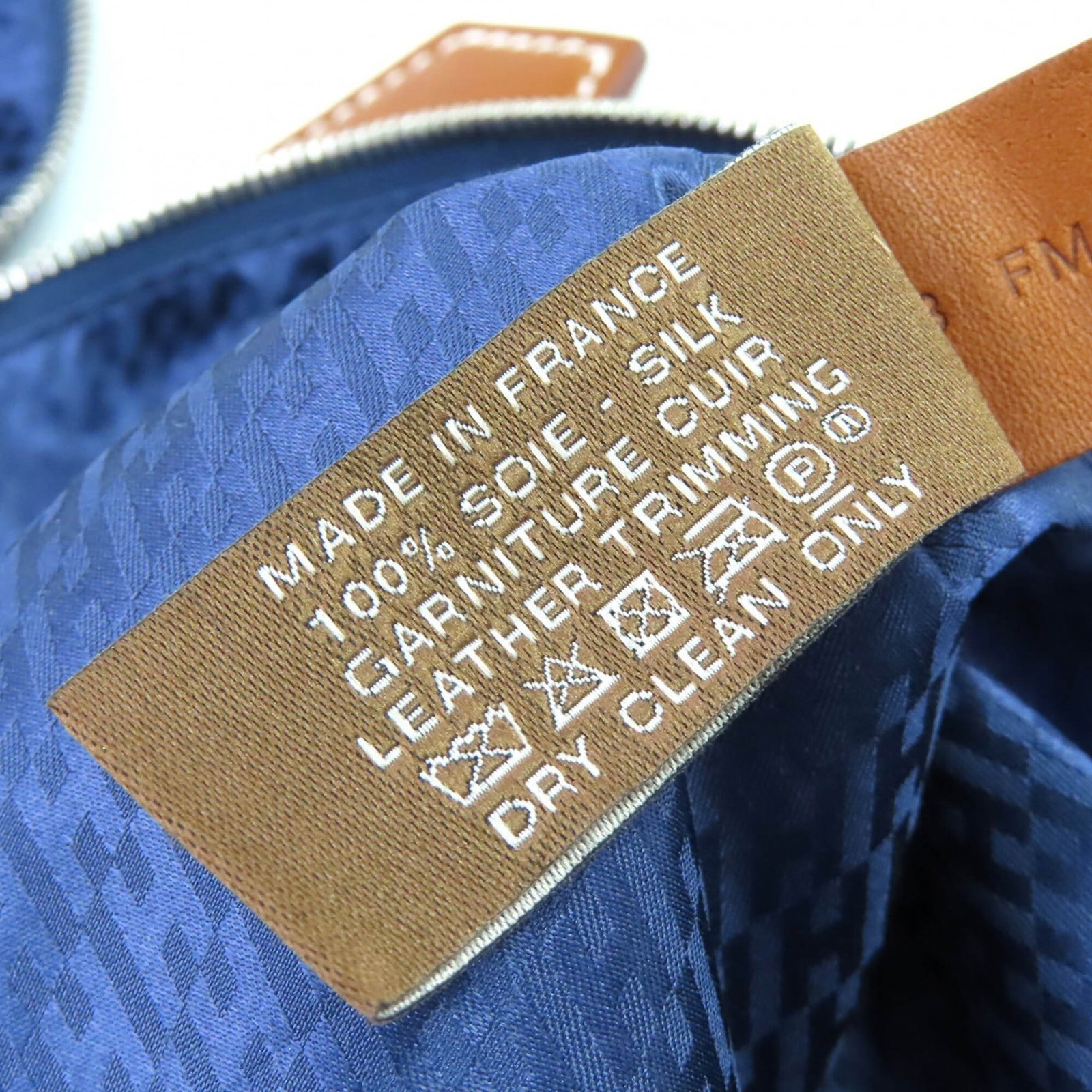 SILK HERMES POUCH 100% - 10