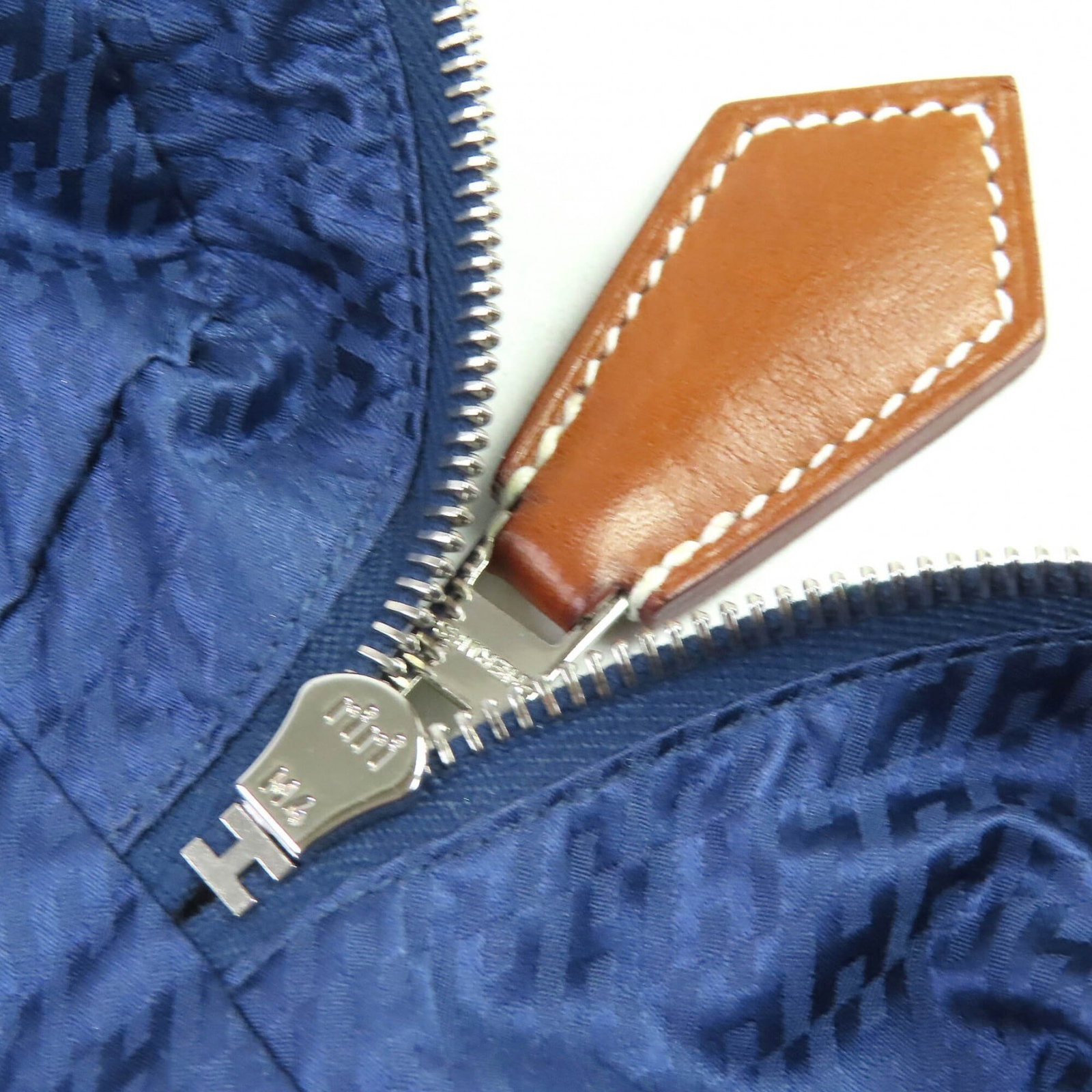 SILK HERMES POUCH 100% - 7