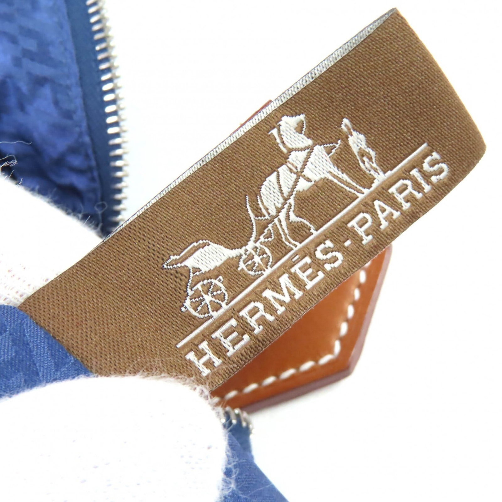 SILK HERMES POUCH 100% - 9