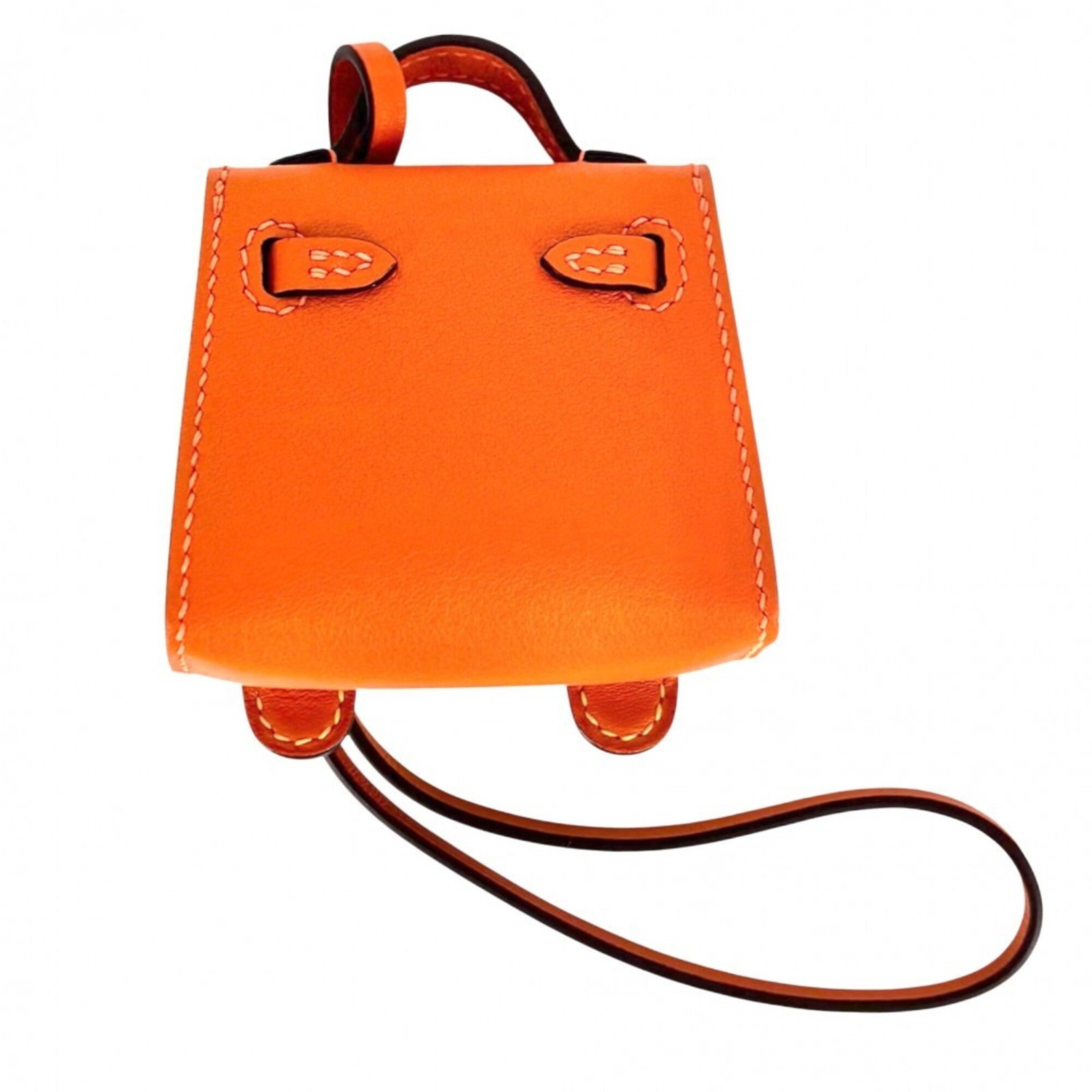 Hermes Leather Keyring - 2