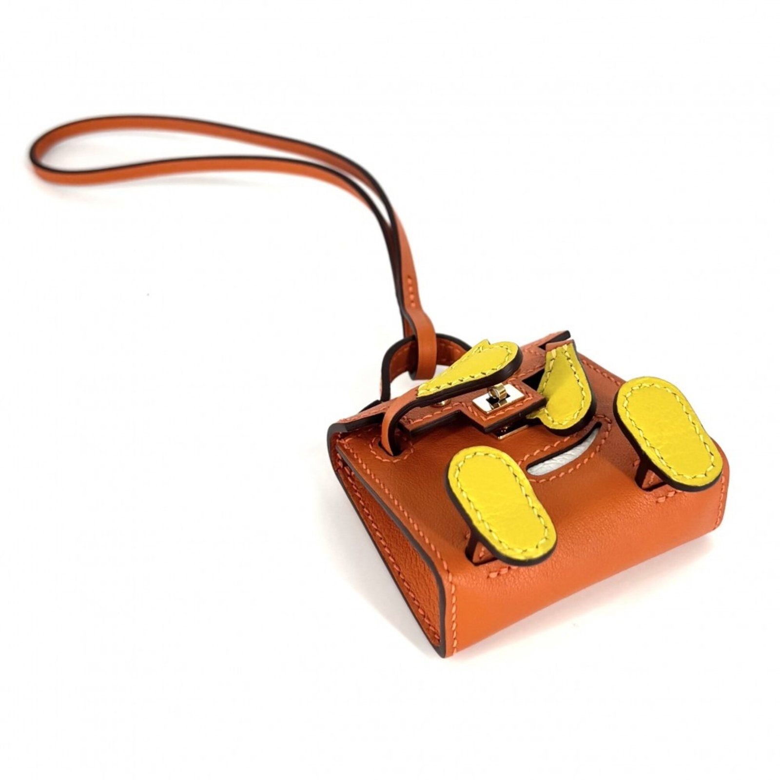 Hermes Leather Keyring - 3