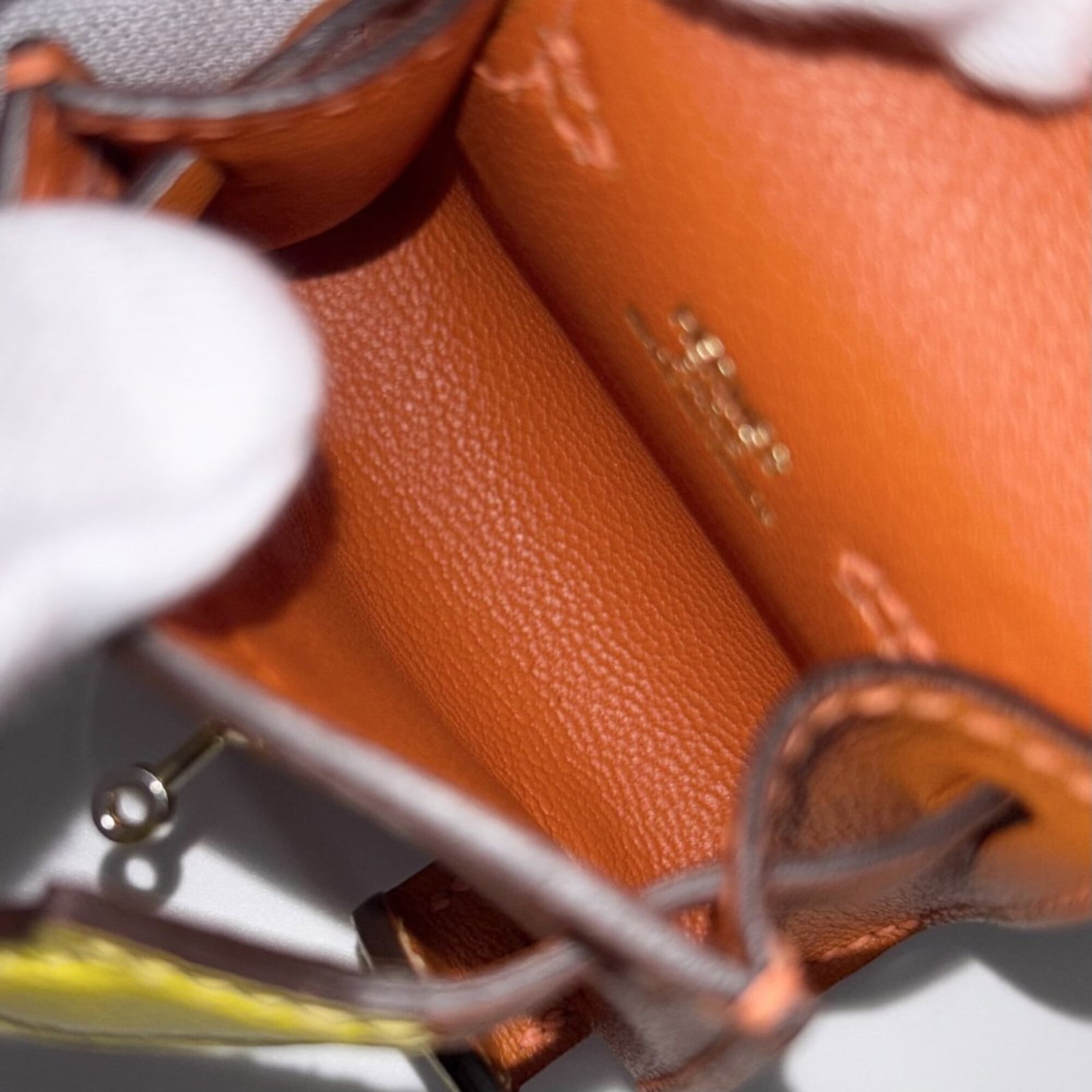 Hermes Leather Keyring - 4