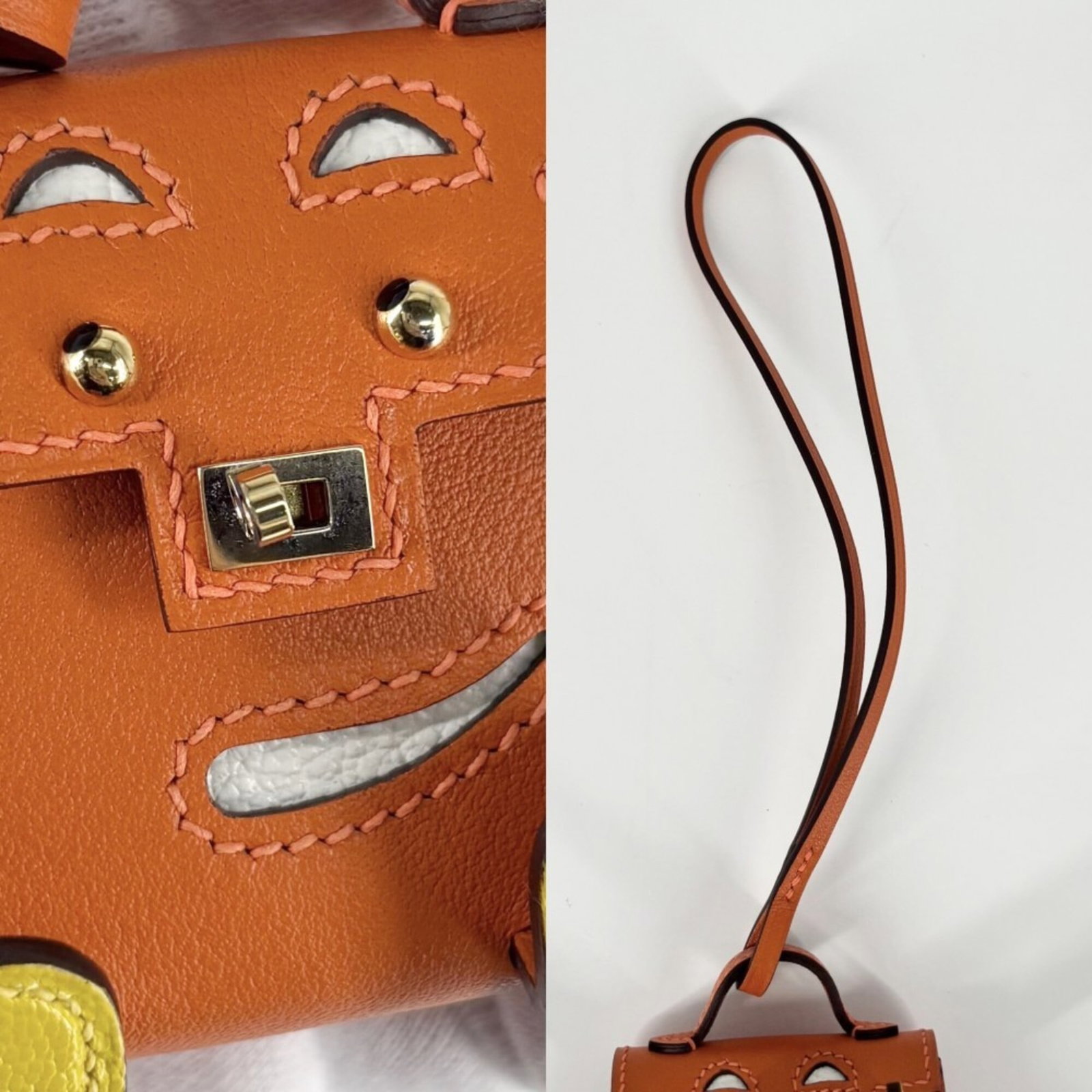 Hermes Leather Keyring - 7