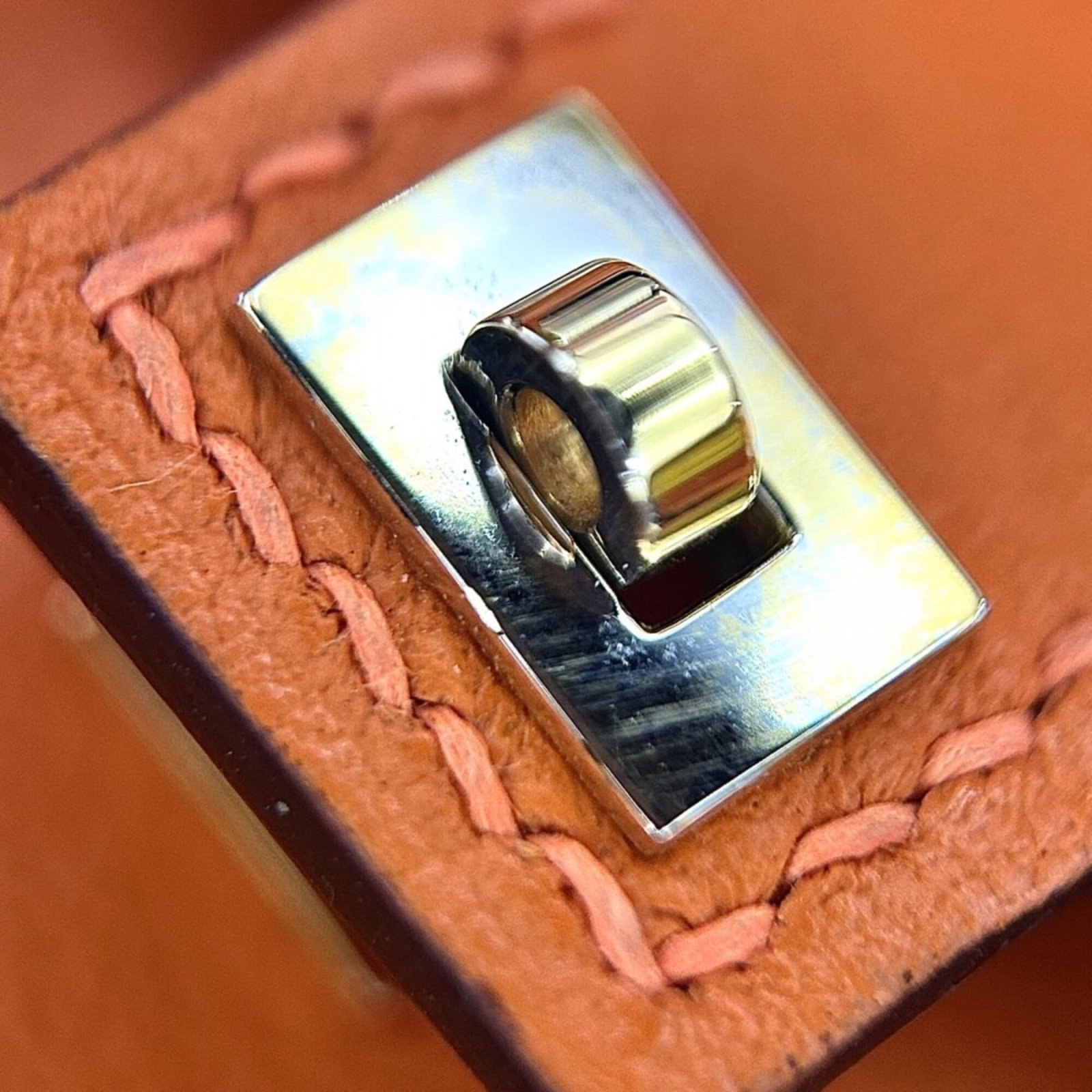 Hermes Leather Keyring - 8