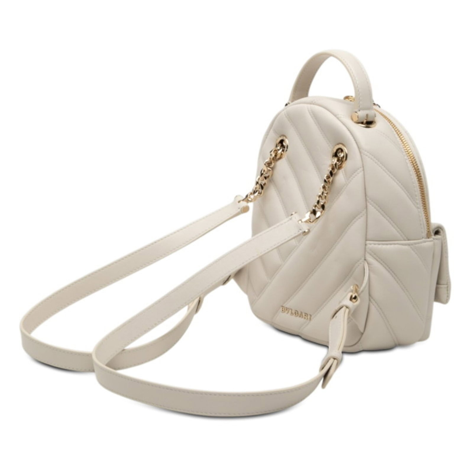 Leather Backpack Bvlgari - 2