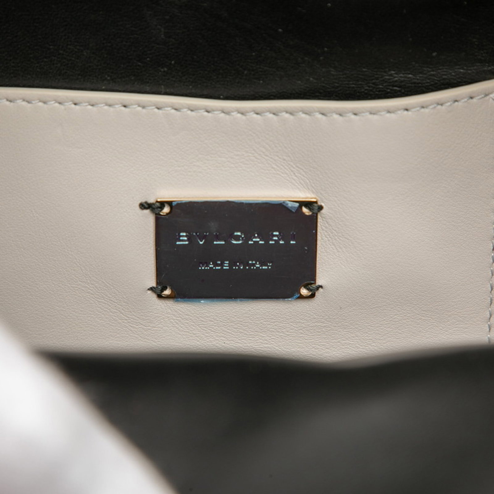 Leather Backpack Bvlgari - 5