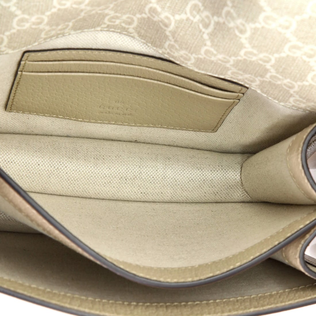 Gucci Interlocking G Patch Messenger Bag Coated Canvas Mini - 5