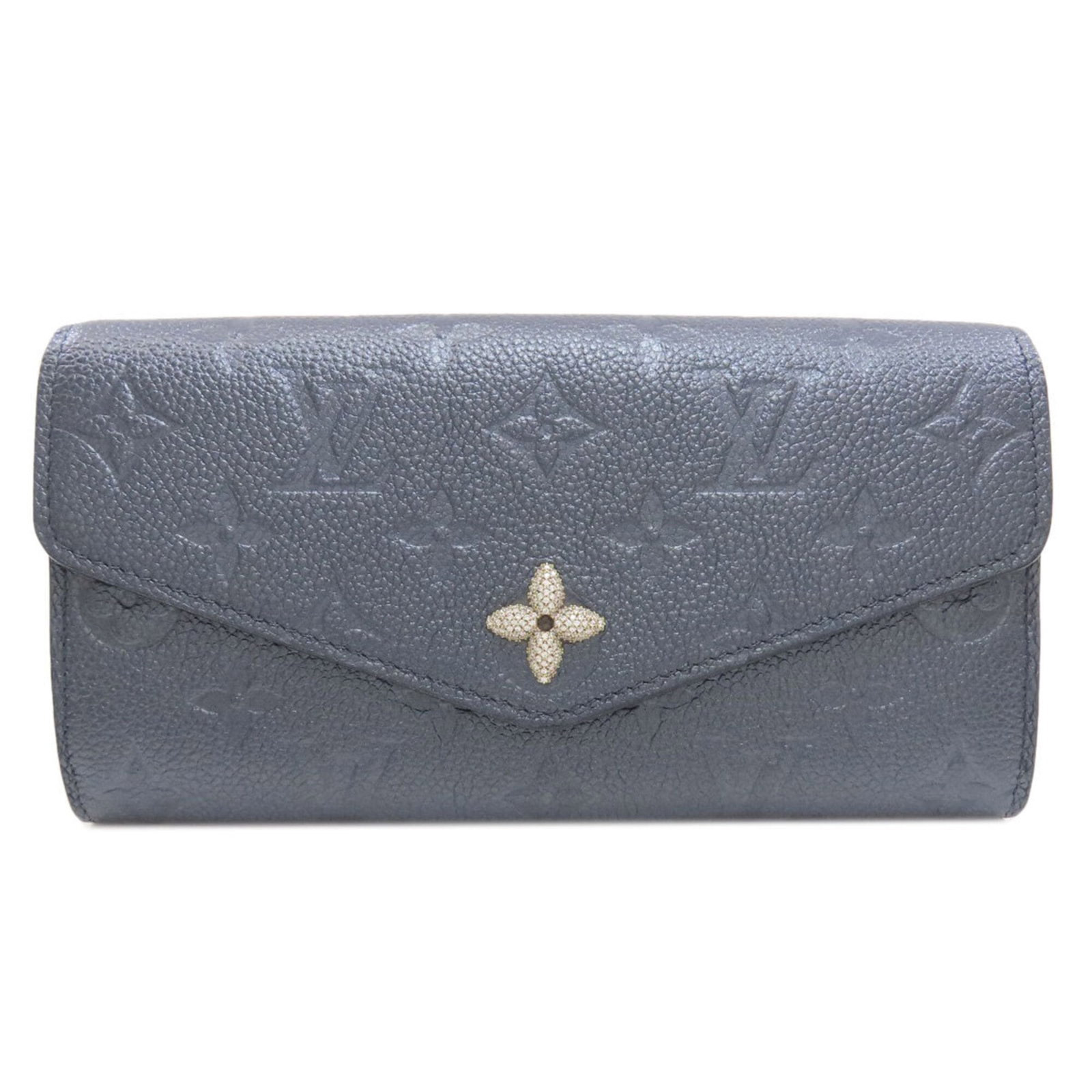 Bi Fold Monogram Empreinte Wallet Louis Vuitton: Bi Fold Monogram Empreinte Wallet Louis Vuitton Monogram Empreinte details adorn this elegant Louis Vuitton bi-fold wallet, featuring a classic design with a touch of luxury. The RFID-blocking materia