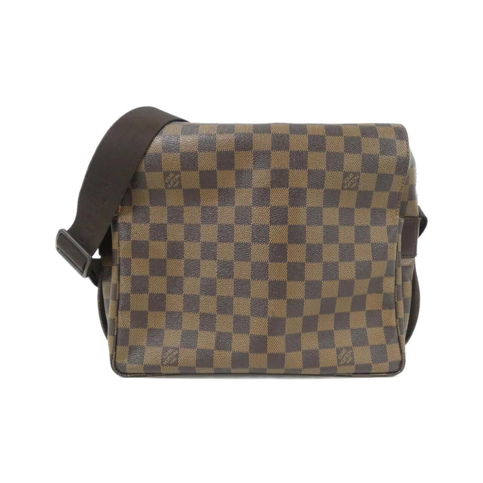 Canvas Coated Louis Vuitton Bag Shoulder: Canvas Coated Louis Vuitton Bag Shoulder Coated canvas material provides a durable and stylish finish to this Louis Vuitton shoulder bag. Measuring 24cm x 28cm x 14cm, it offers a compact and