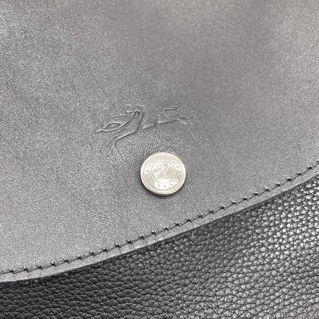 Leather Backpack Logo Daypack Longchamp - 8