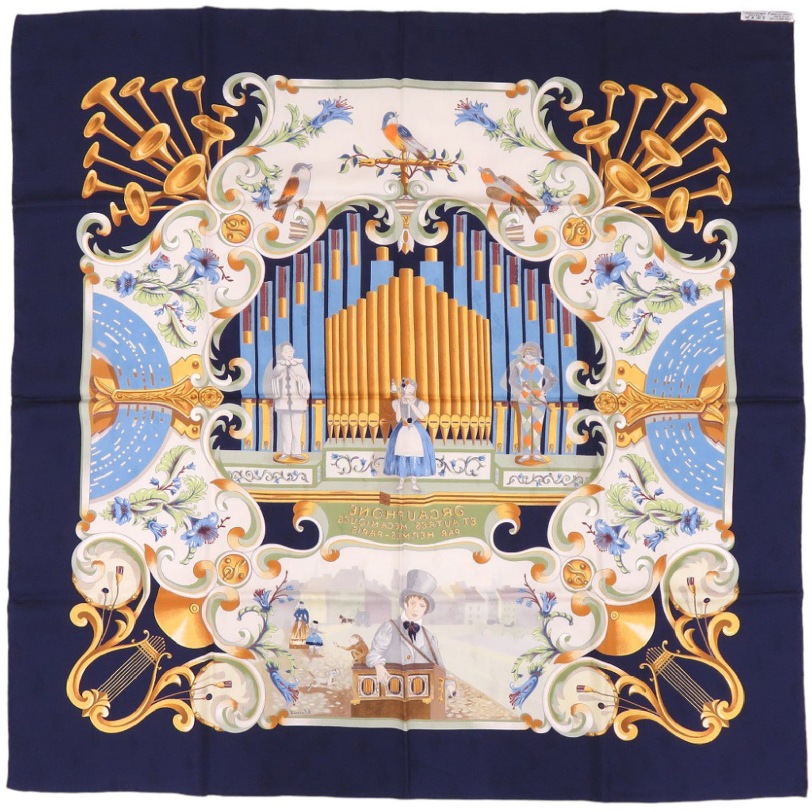 Silk Hermes Scarf - 2