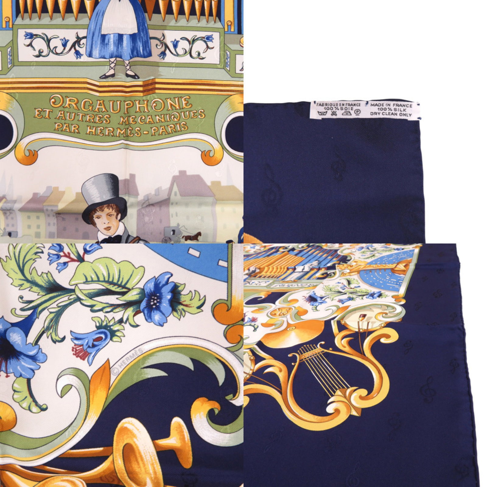 Silk Hermes Scarf - 3