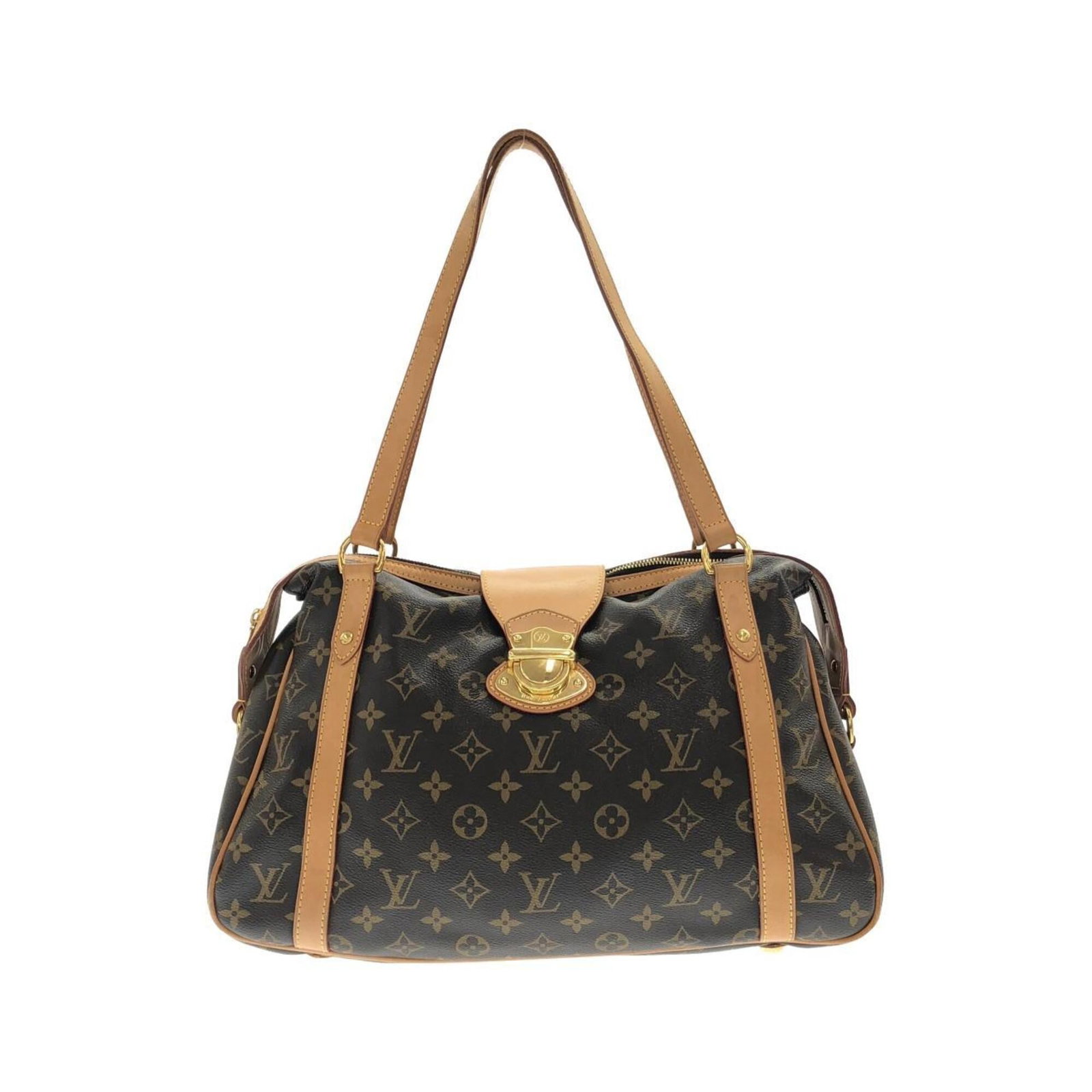 Canvas Coated Louis Vuitton Bag Shoulder: Canvas Coated Louis Vuitton Bag Shoulder Canvas Coated Louis Vuitton Bag Shoulder - A stylish and durable shoulder bag with a classic monogram design, made from coated canvas and adorned with gold