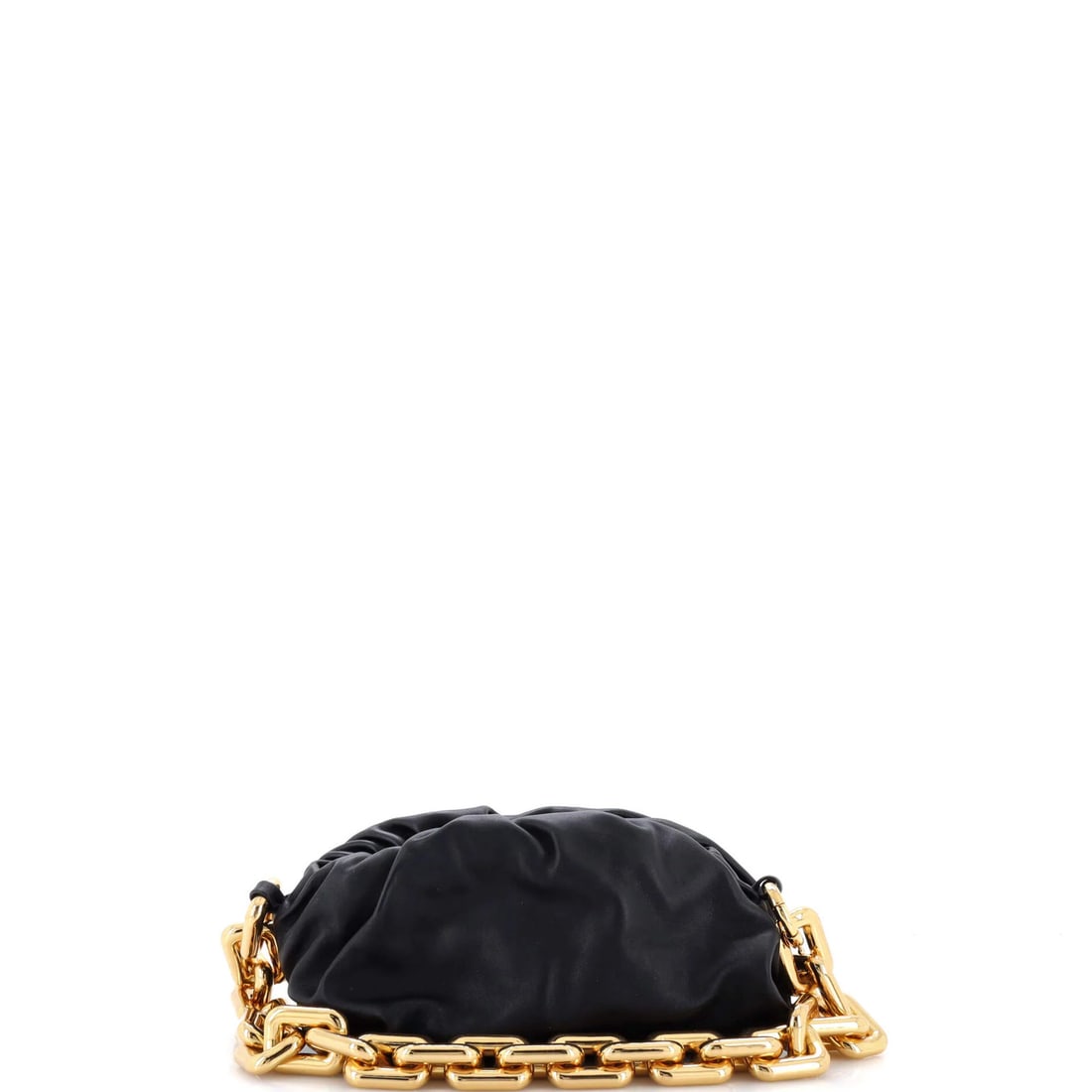 Chain Pouch Leather Teen Bottega: Chain Pouch Leather Teen Bottega Chain Pouch Leather Teen Bottega - A sleek and sophisticated shoulder bag with a chain strap, featuring a classic Bottega Veneta design. Made from high-quality leather