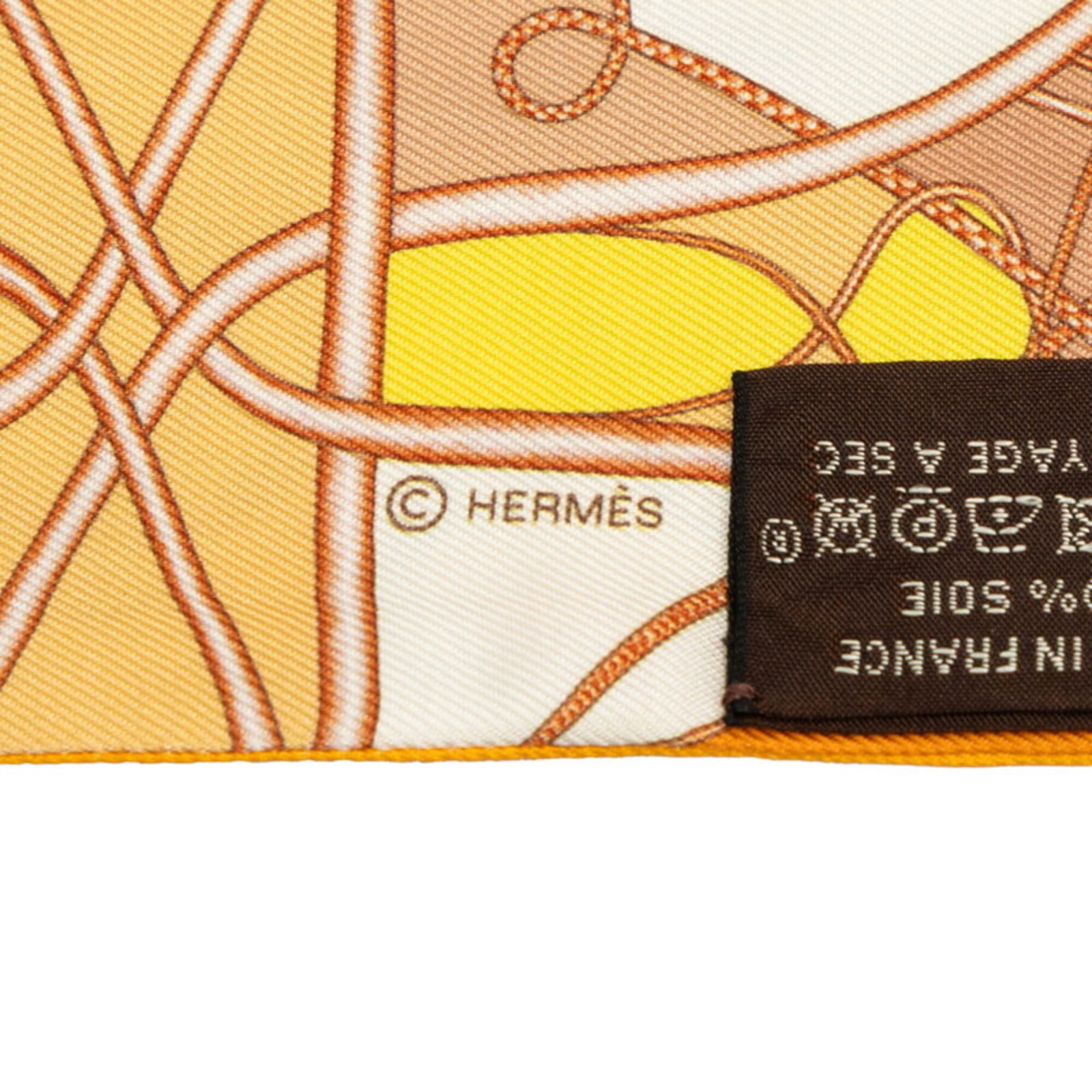 Silk Hermes Scarf - 4