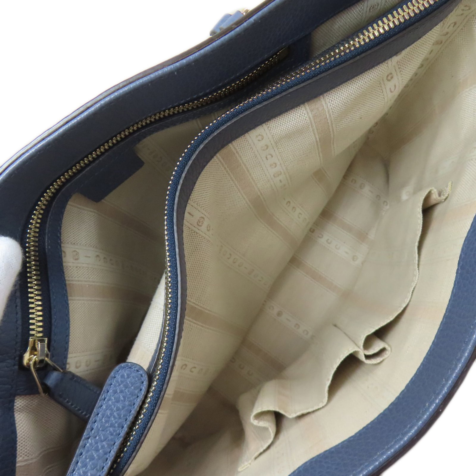 Handbag Leather Gucci - 5