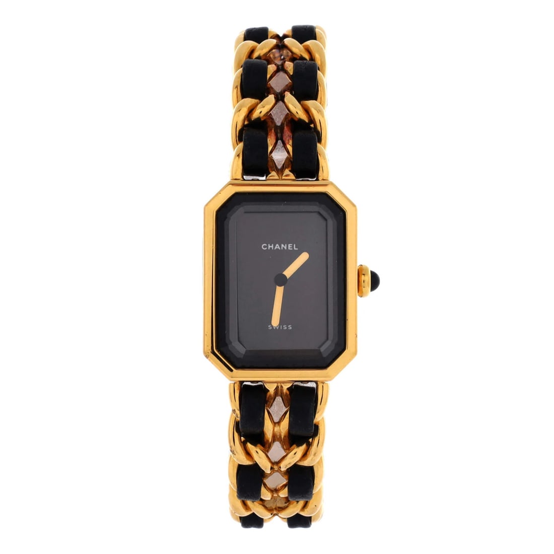 Rock Quartz Watch Plated Metal Leather Chanel 20: Rock Quartz Watch Plated Metal Leather Chanel 20 The Rock Quartz Watch features a sleek design with plated metal and leather accents, creating a stylish and sophisticated look. This 20mm watch boasts