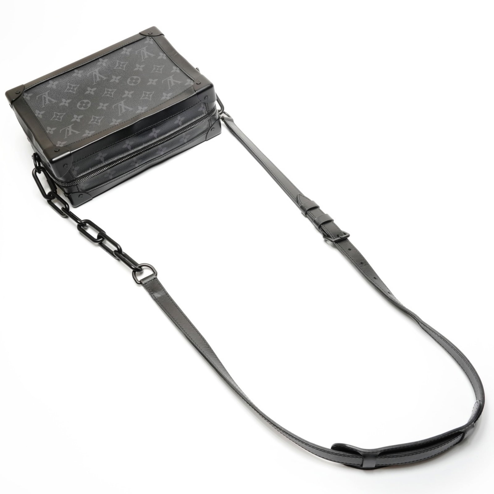 Monogram Eclipse Vuitton Bag Shoulder Louis - 8
