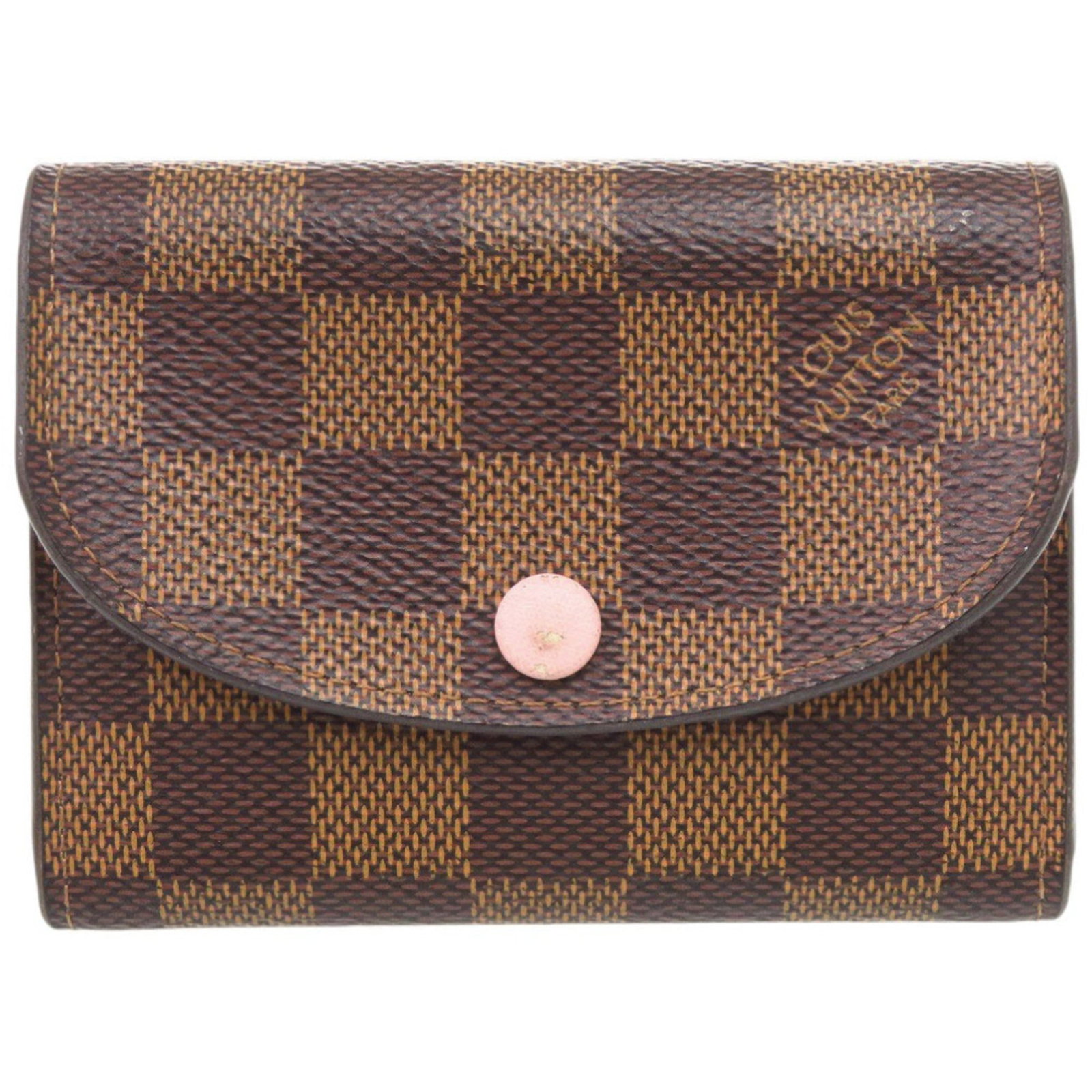 Damier Canvas Louis Vuitton Coin Purse: Damier Canvas Louis Vuitton Coin Purse Damier Canvas Louis Vuitton Coin Purse is a stylish accessory made from high-quality Damier Canvas, a signature pattern of Louis Vuitton. The coin purse measures