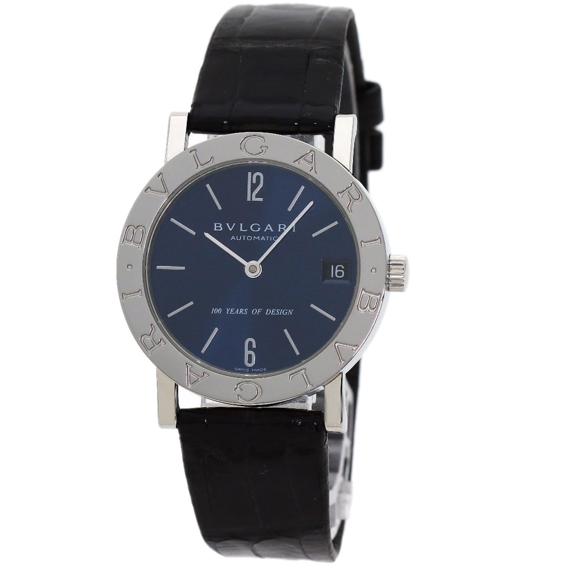 Bvlgari Model Watches Auto 100th Anniversary: Bvlgari Model Watches Auto 100th Anniversary Silver Bvlgari Model Watches Auto 100th Anniversary, featuring a mechanical automatic movement, analog display, and water-resistant design, stands out