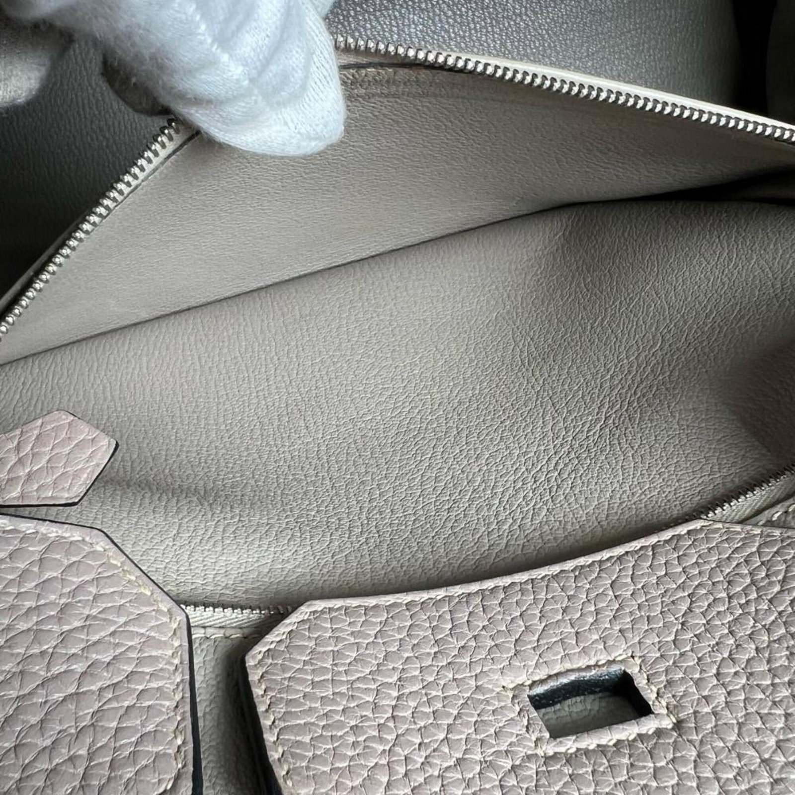 Handbag Leather Hermes - 7