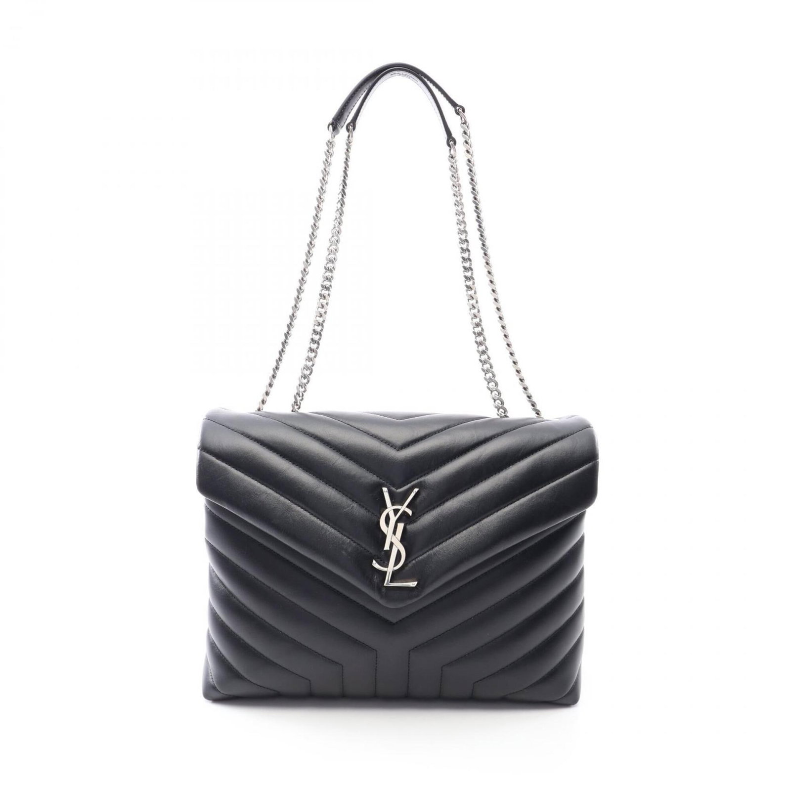 Saint Laurent Handbag Tote Bag Leather: Saint Laurent Handbag Tote Bag Leather The Saint Laurent Handbag Tote Bag Leather is a sleek and sophisticated black leather tote bag, measuring 22cm x 29.5cm x 11cm. This stylish bag features