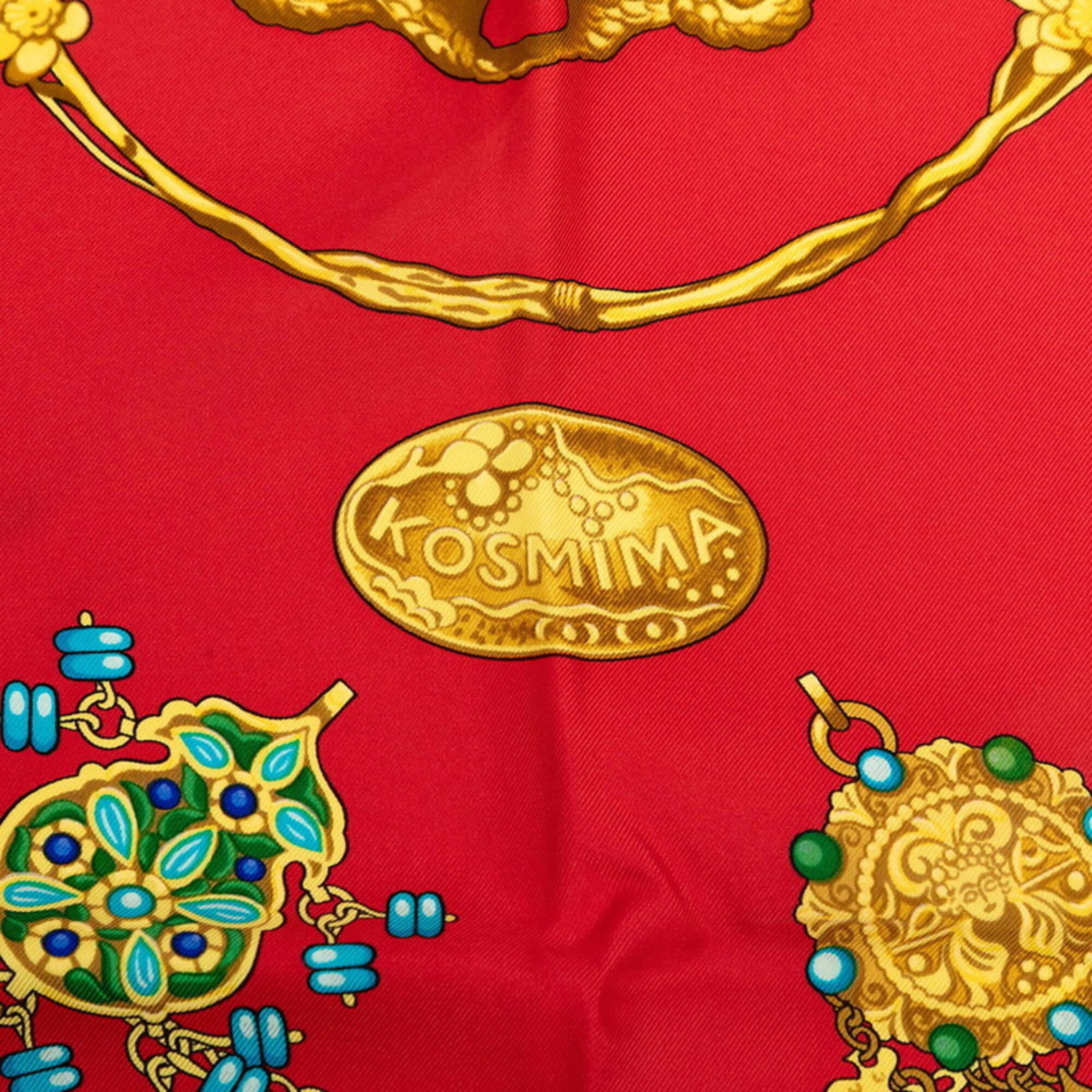 Silk Hermes Scarf - 4