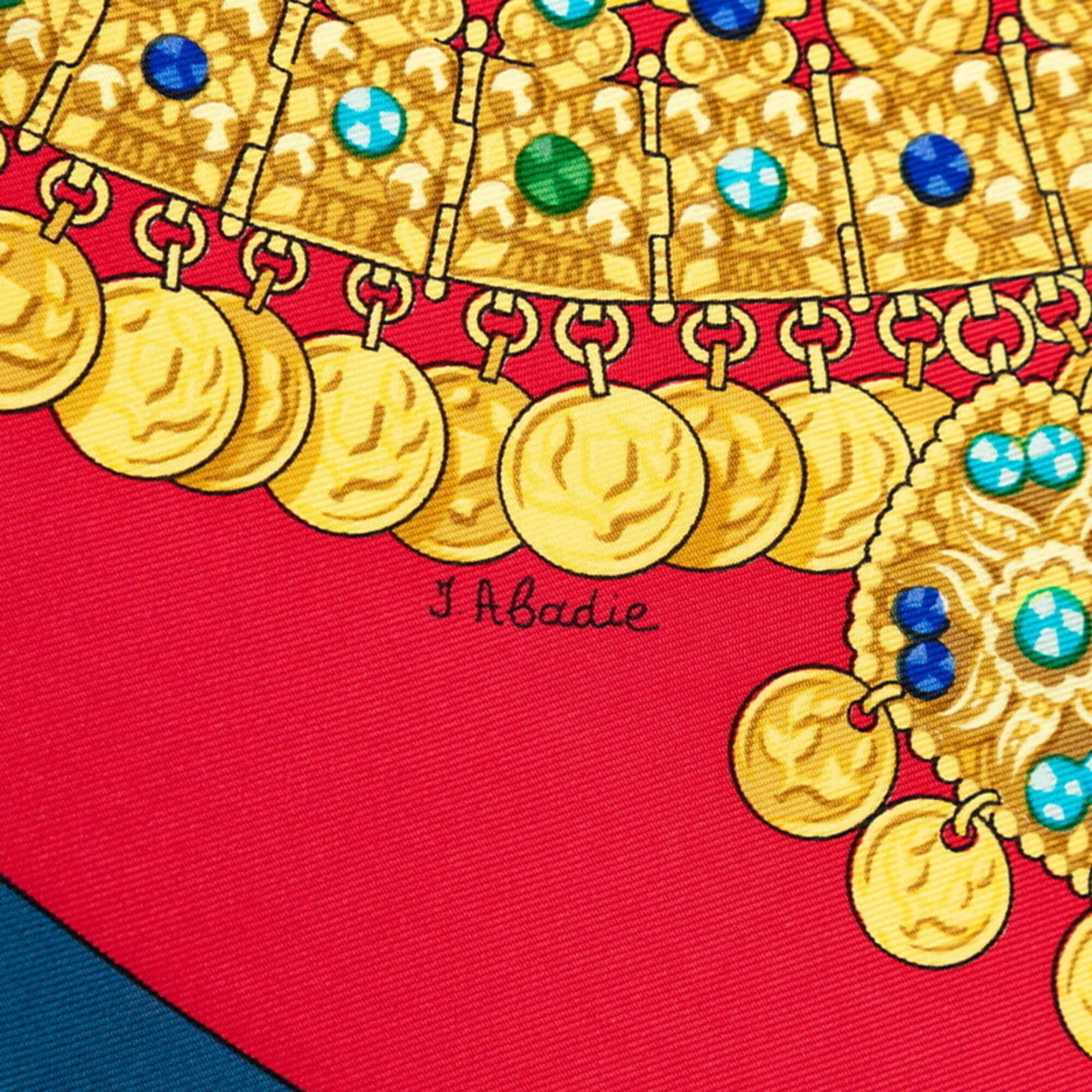 Silk Hermes Scarf - 6