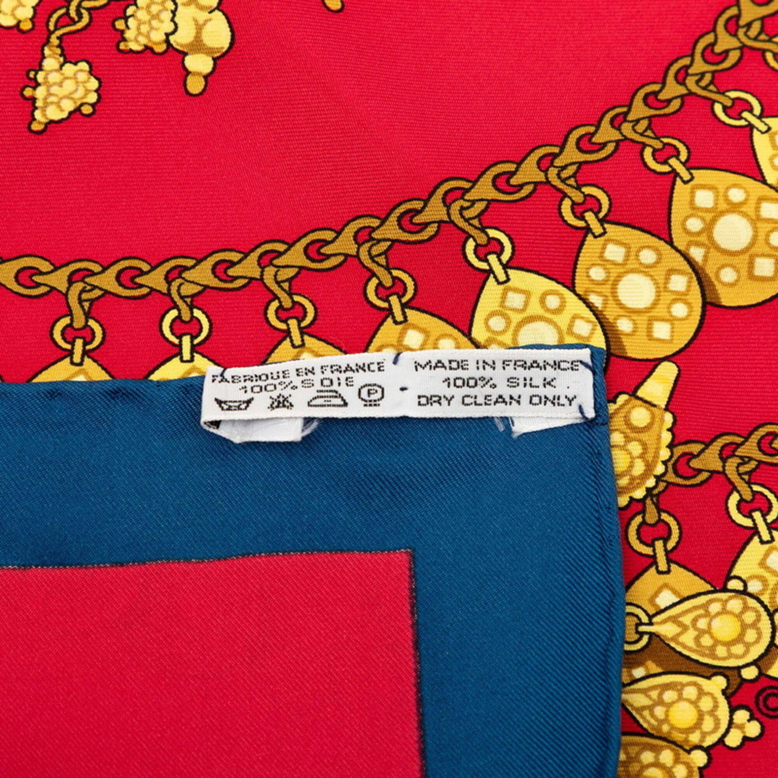 Silk Hermes Scarf - 7