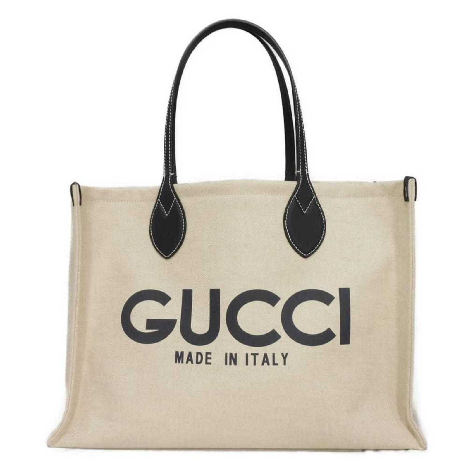 Gucci Cotton Tote: Gucci Cotton Tote White Gucci Cotton Tote Bag, 29cm x 42cm x 17cm, perfect for everyday use. Made from high-quality cotton, this stylish tote features a classic design that is both functional and