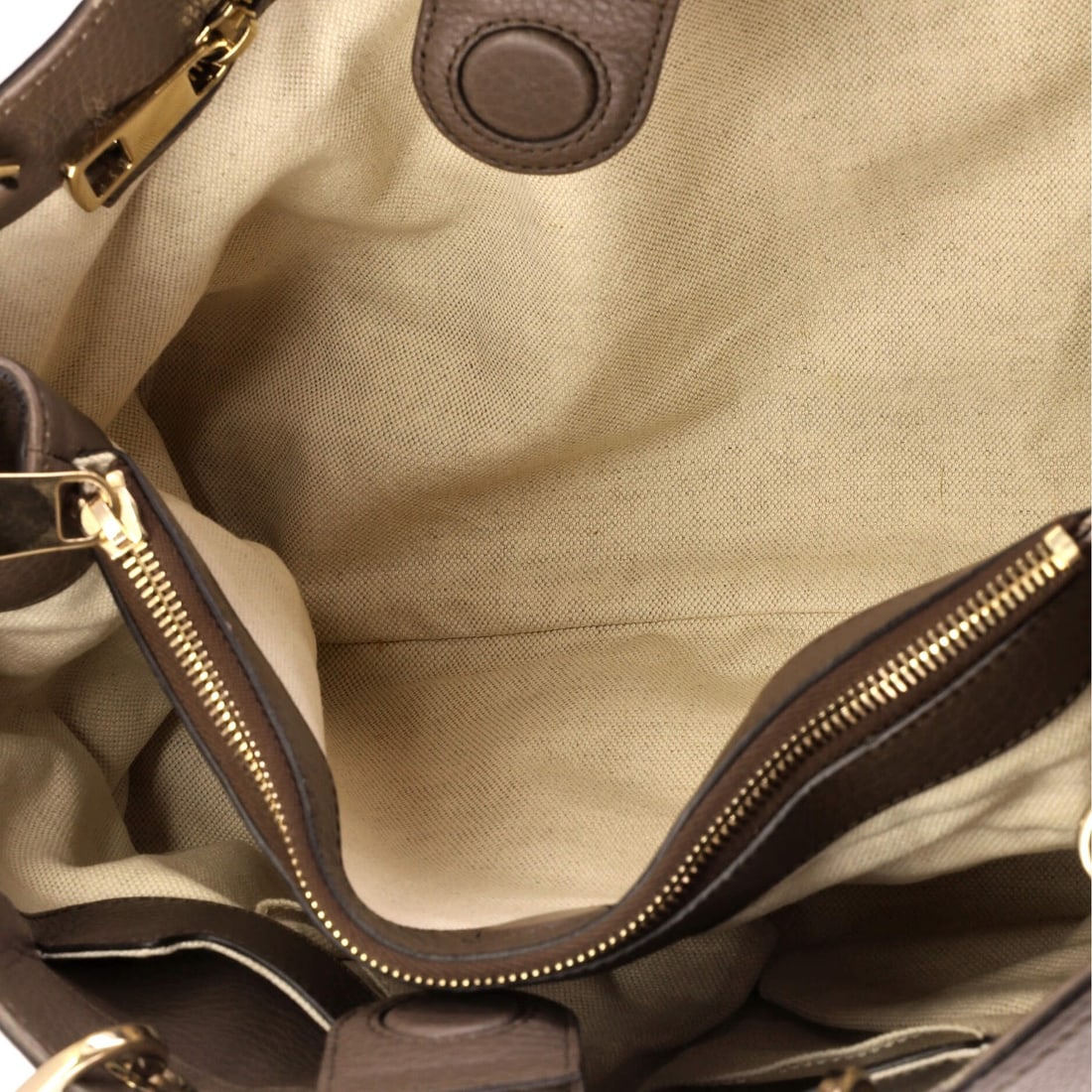 Bamboo Shopper Tote Leather Gucci Medium - 5