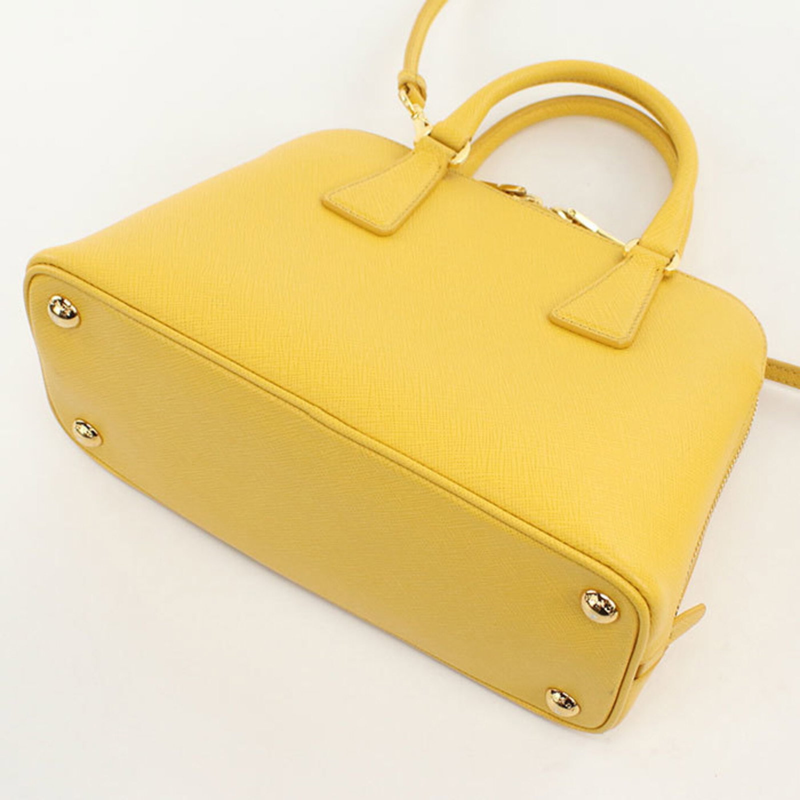 Handbag Leather Prada - 2