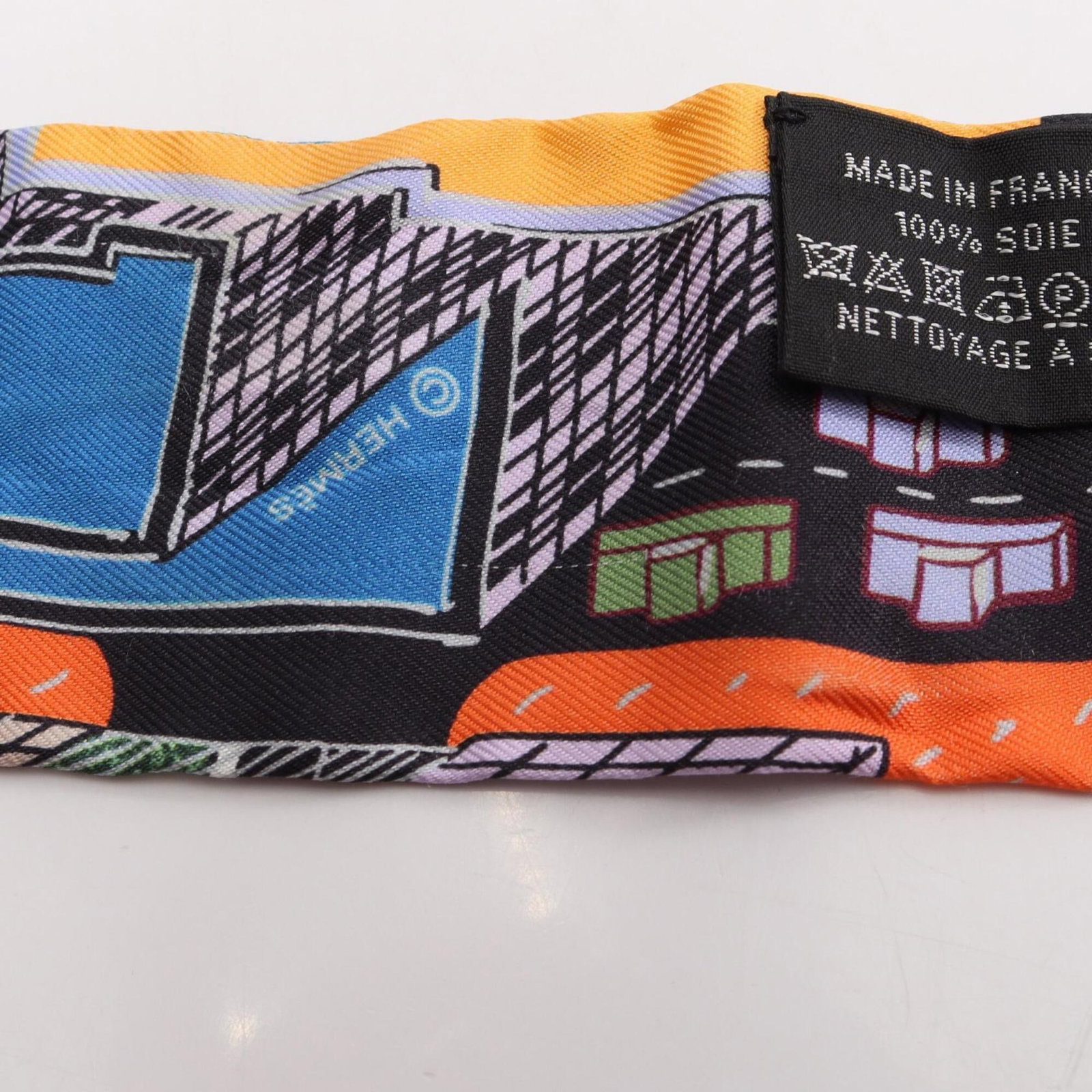 Silk Hermes Scarf - 6