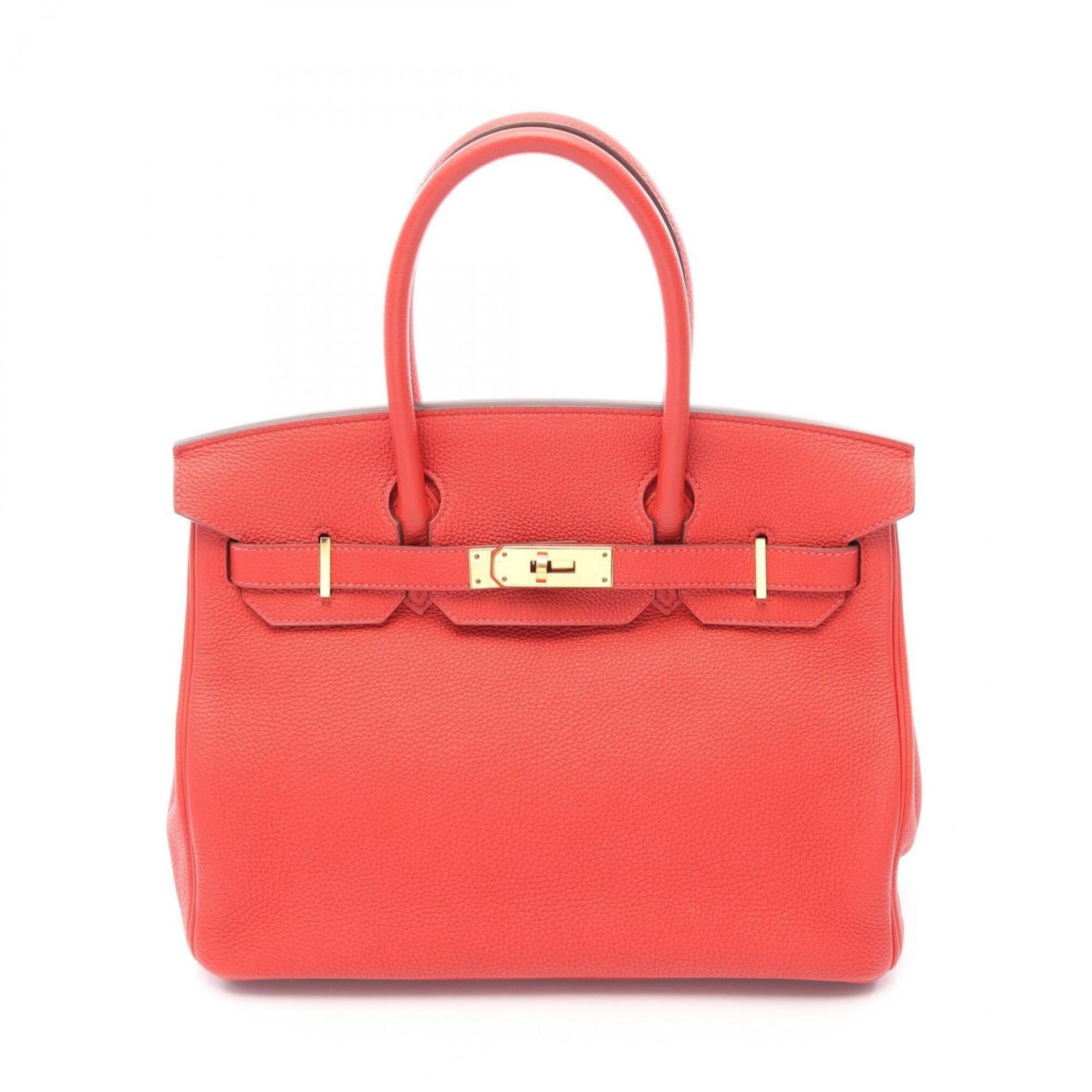 Hermes Handbag Togo Leather: Hermes Handbag Togo Leather Togo leather craftsmanship shines in this vibrant red Herm?s handbag, featuring a classic design and timeless elegance. Made from high-quality Togo leather, this bag