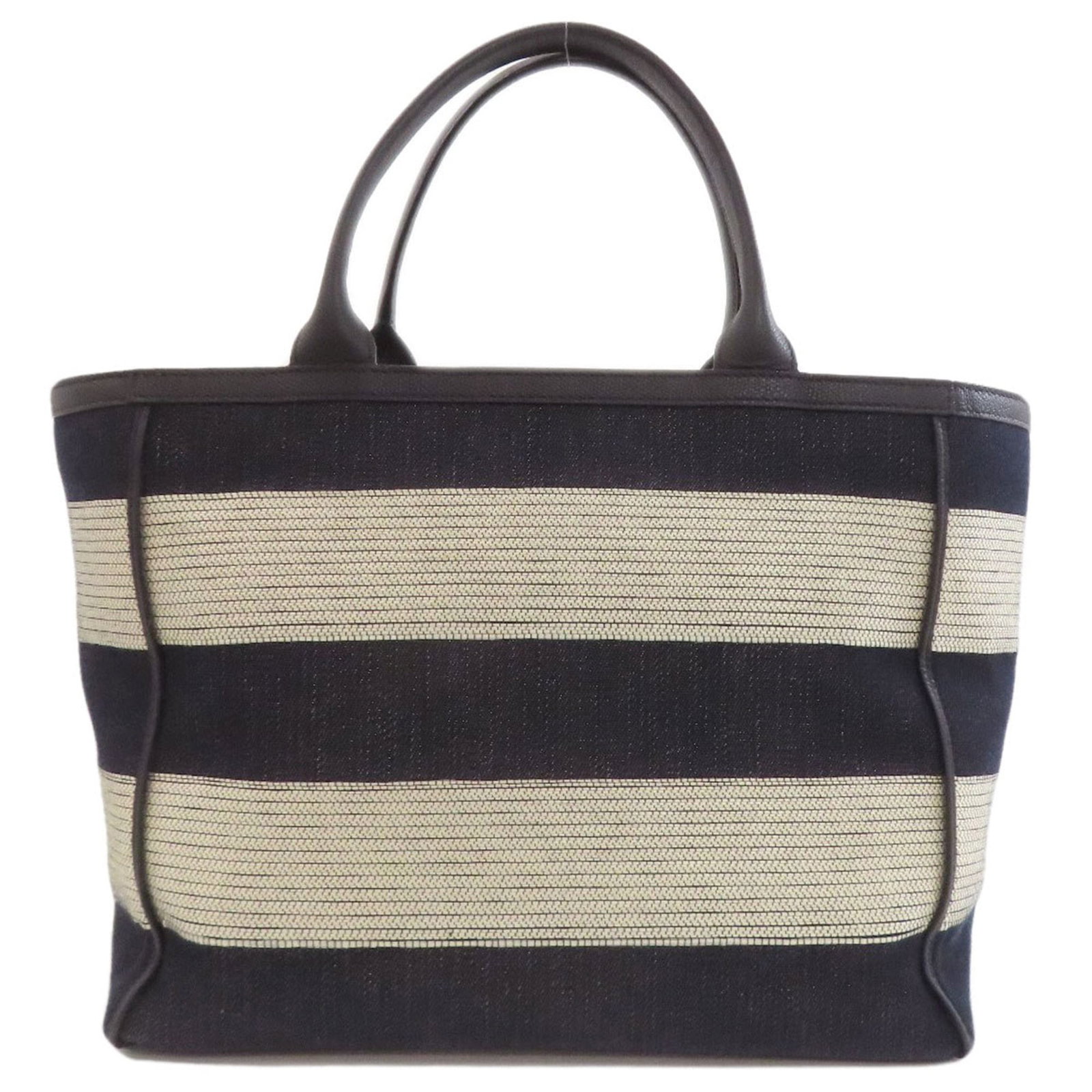 Canvas tote bag Valextra - 2