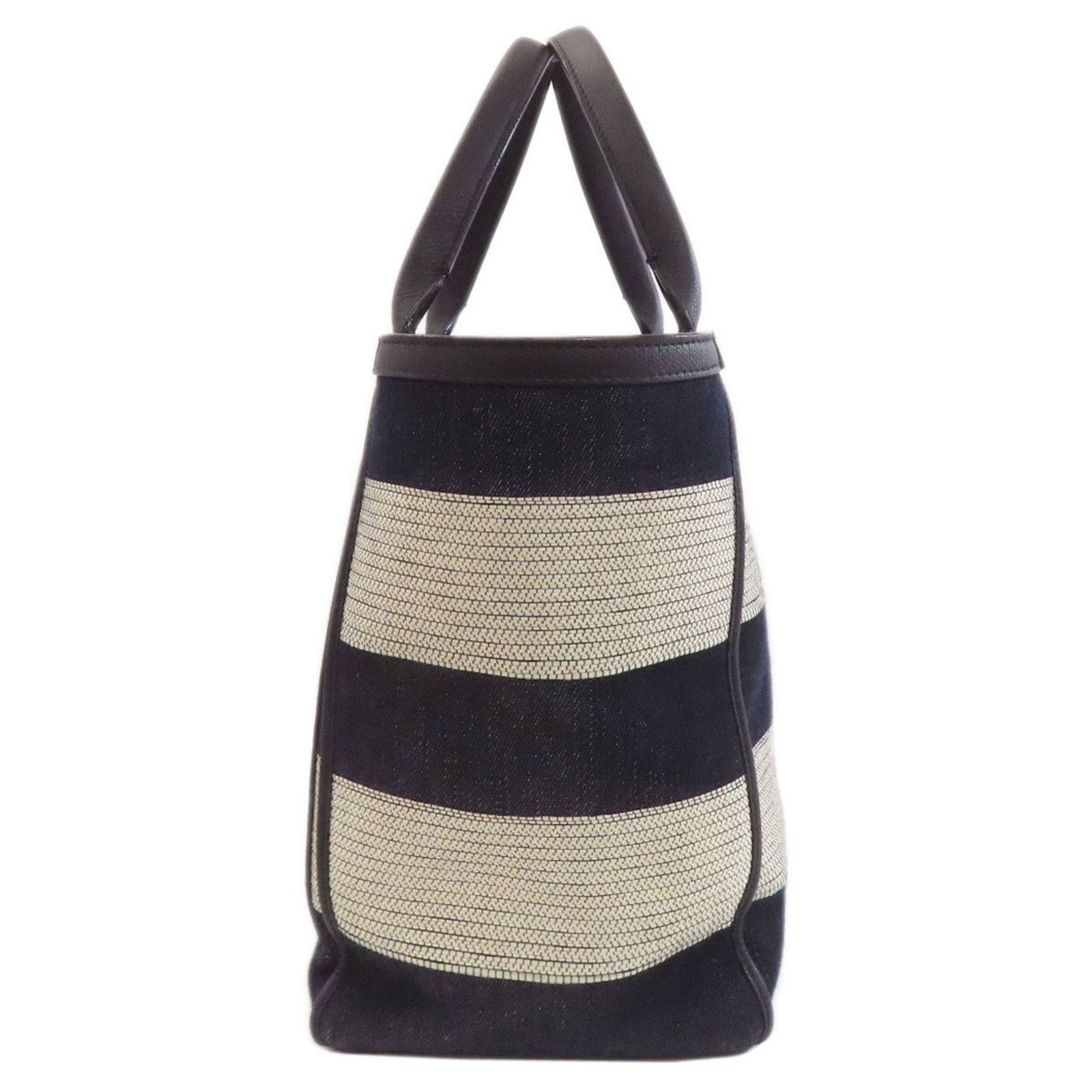 Canvas tote bag Valextra - 3