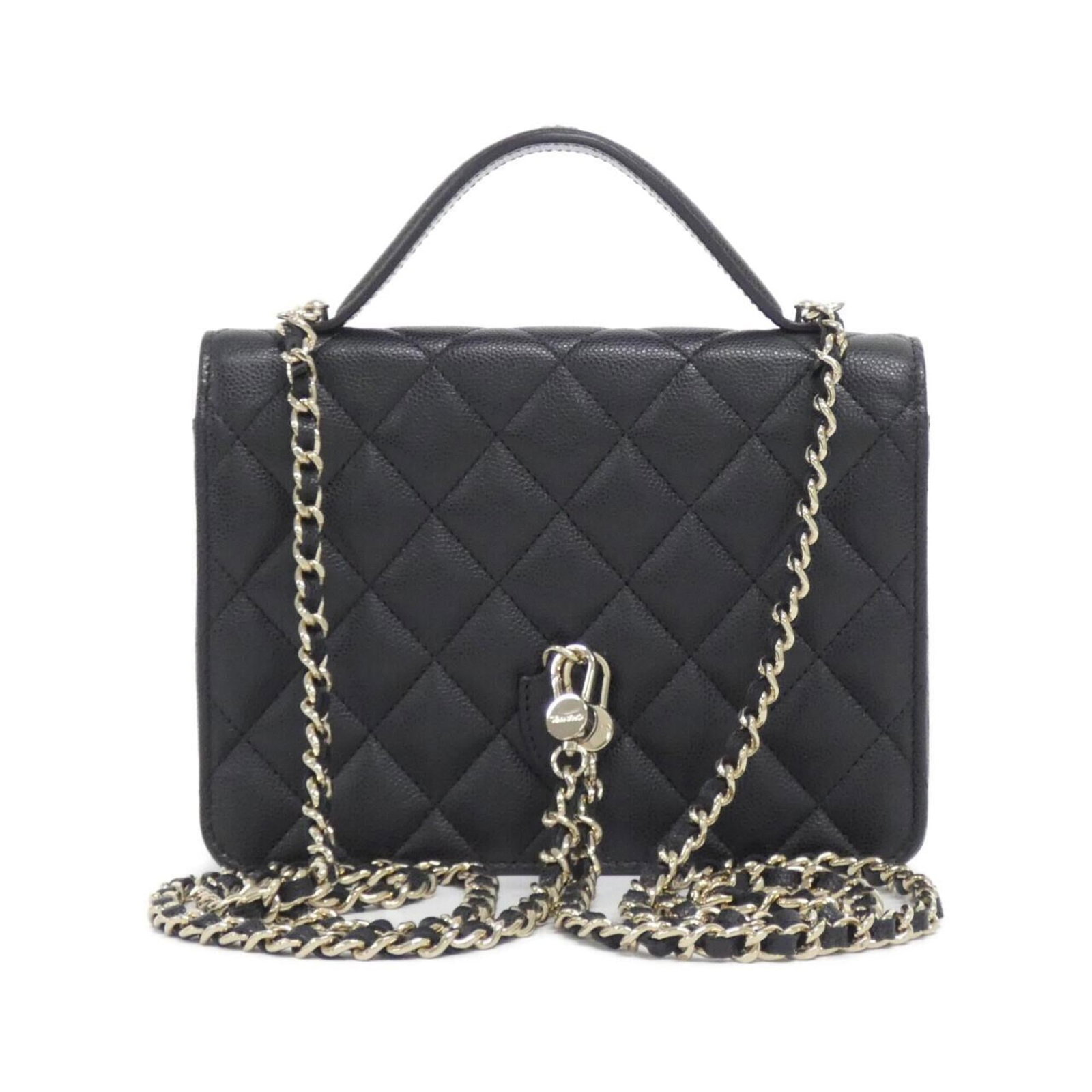 Calfskin Grained Chanel Backpack - 2