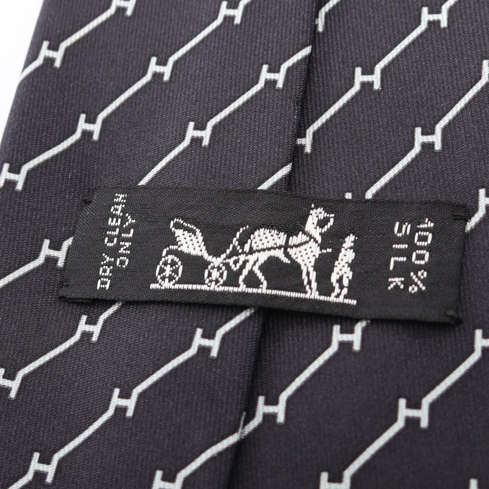 Silk Cravat Hermes - 4