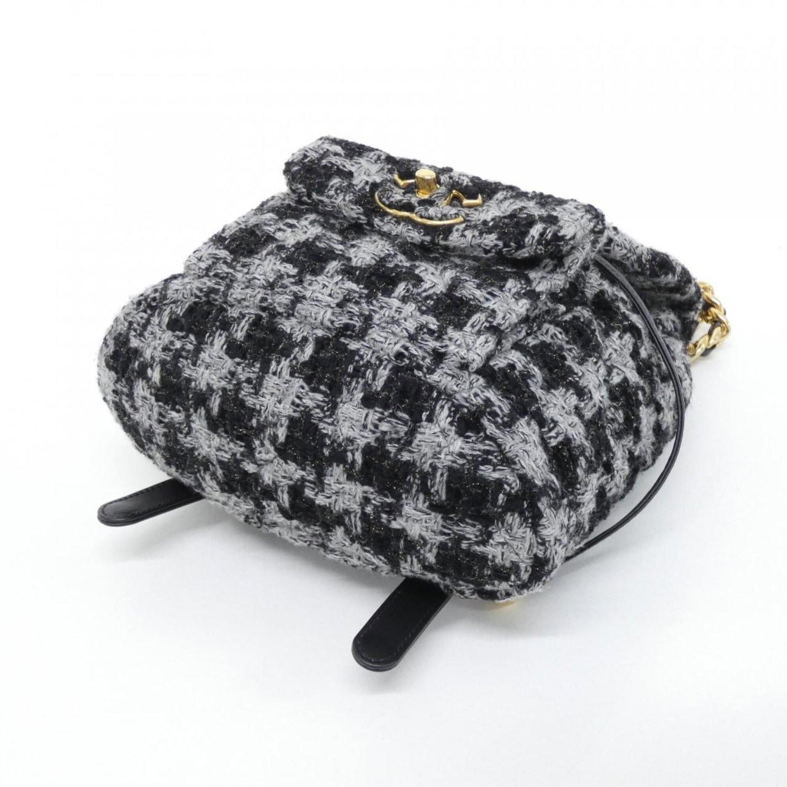 Backpack Tweed Wool Chanel - 3