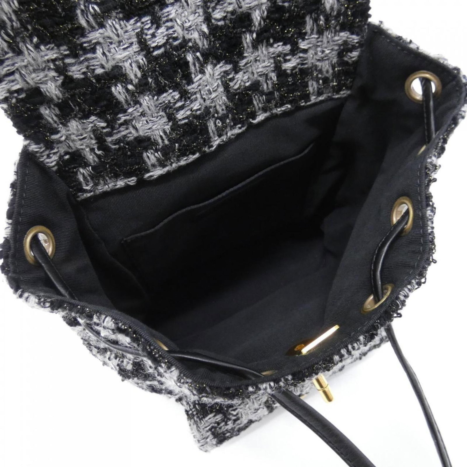 Backpack Tweed Wool Chanel - 6