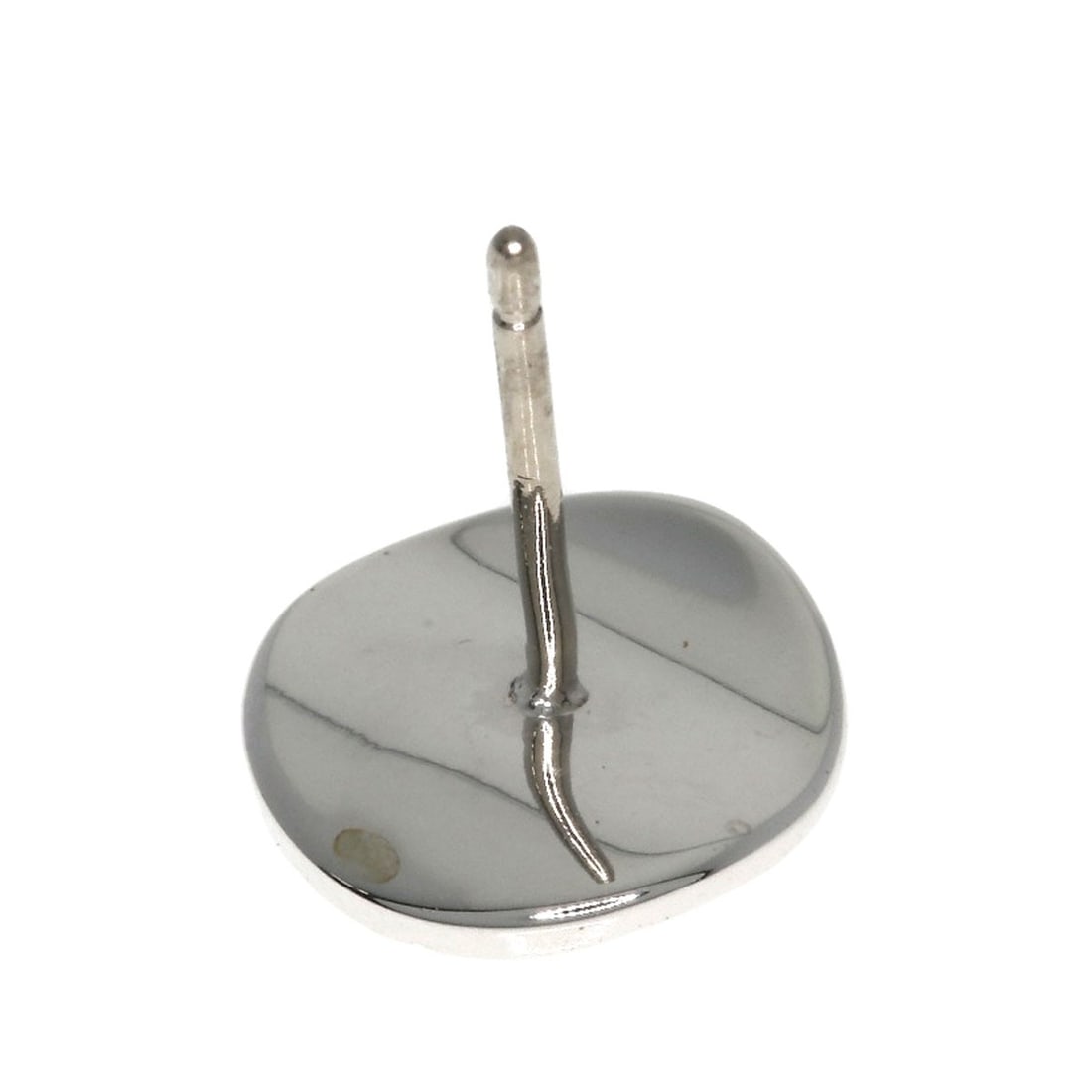 Tiffany Co Notes Silver Earring Round - 5