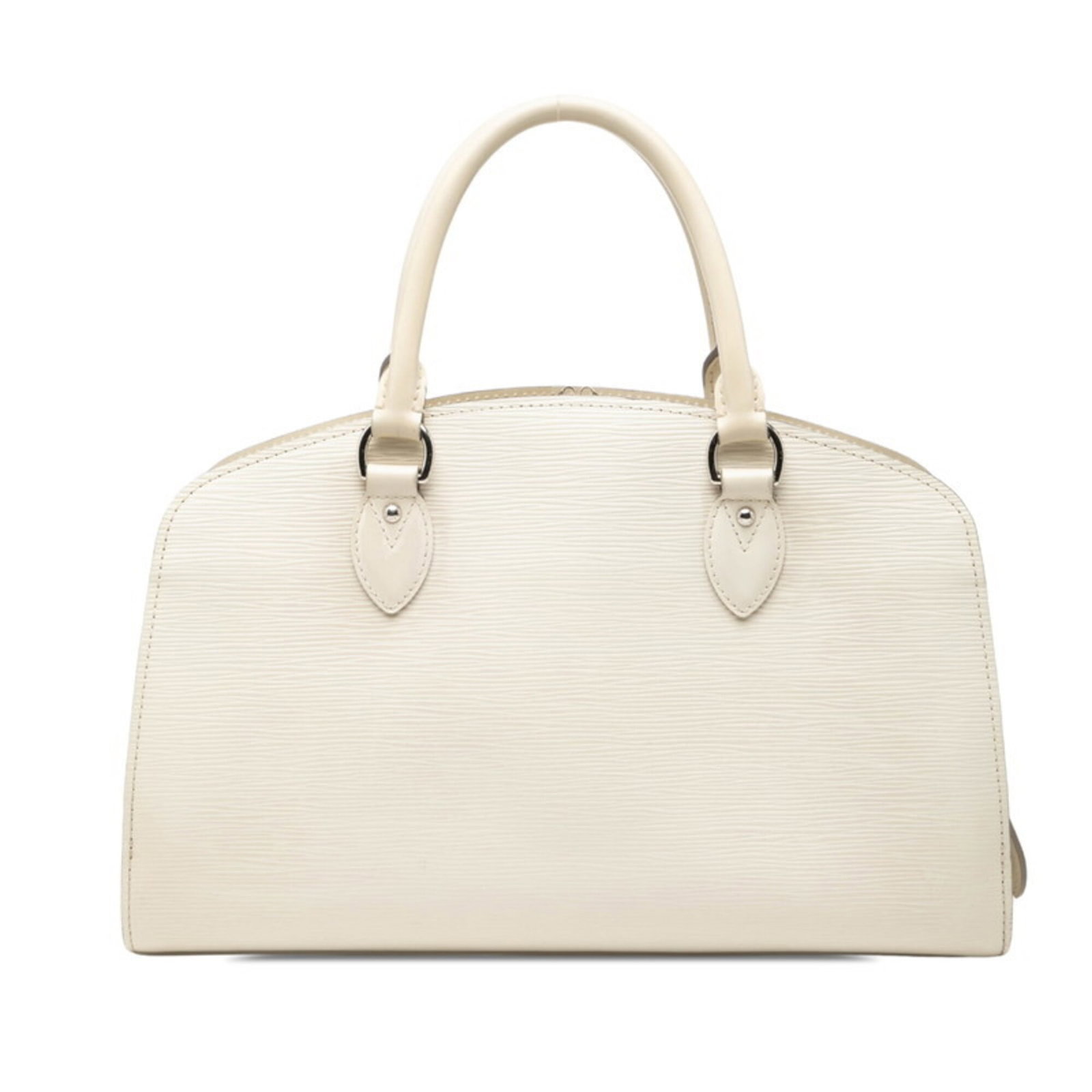 Handbag Leather Louis Vuitton: Handbag Leather Louis Vuitton Handbag Leather Louis Vuitton is made from high-quality leather, with a classic LV Off White, White color. The bag measures 23cm x 35cm x 12cm, making it a stylish and