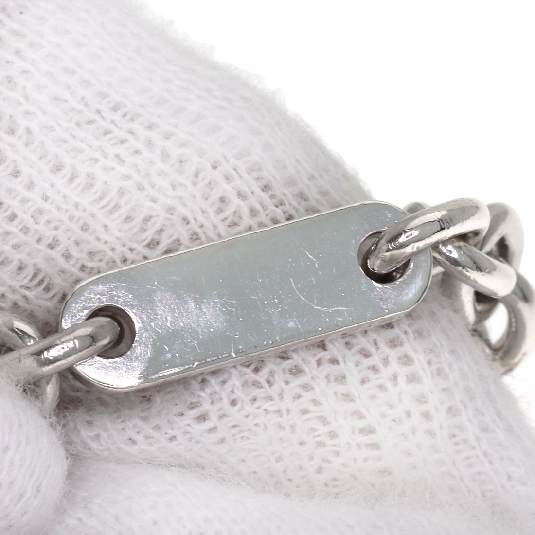 Silver Onyx Bvlgari Key Ring - 8