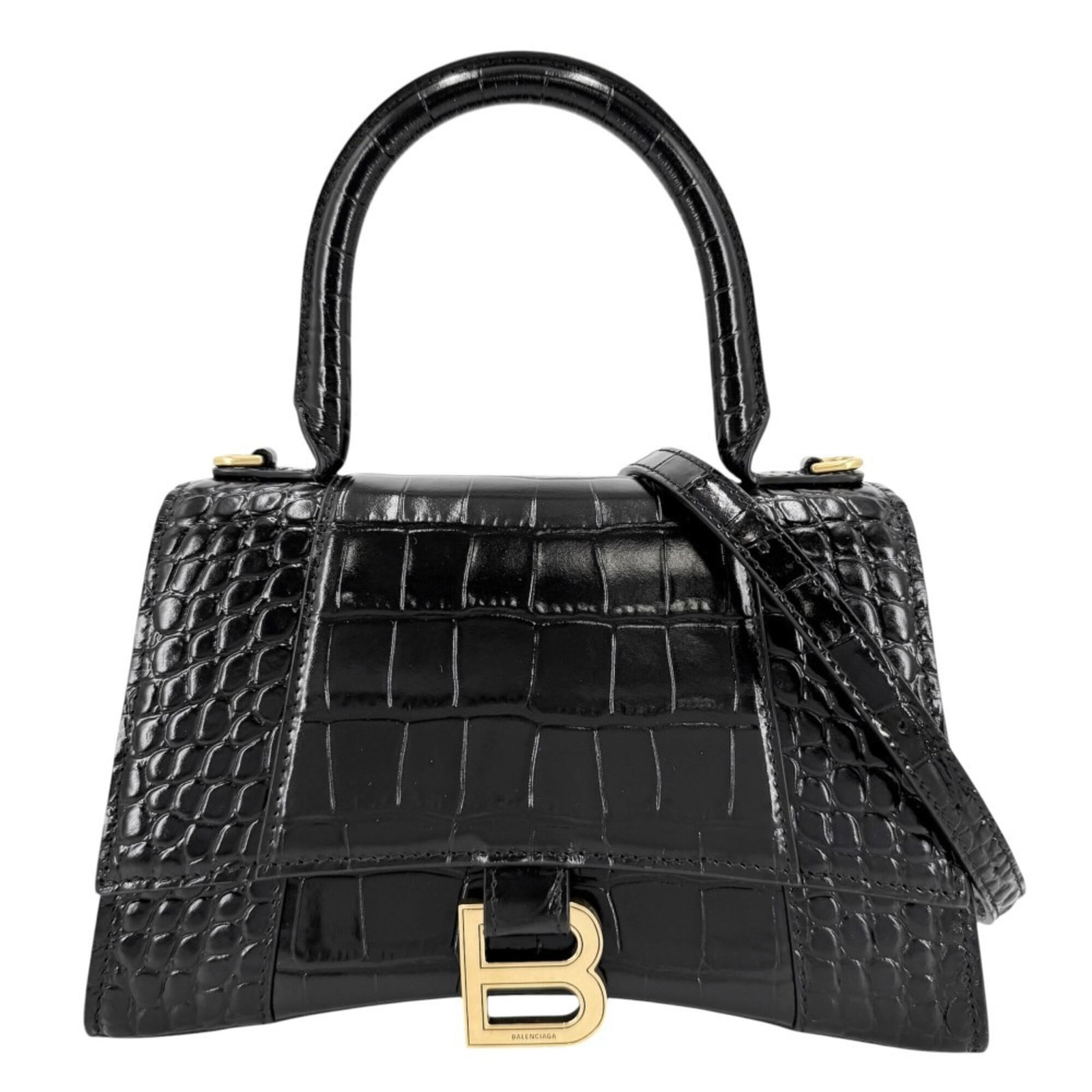 Balenciaga Handbag Shoulder Bag Leather: Balenciaga Handbag Shoulder Bag Leather Black Balenciaga leather shoulder bag with a size of 15cm x 22.5cm x 10cm. This shoulder bag features a classic design and is made from high-quality leather.